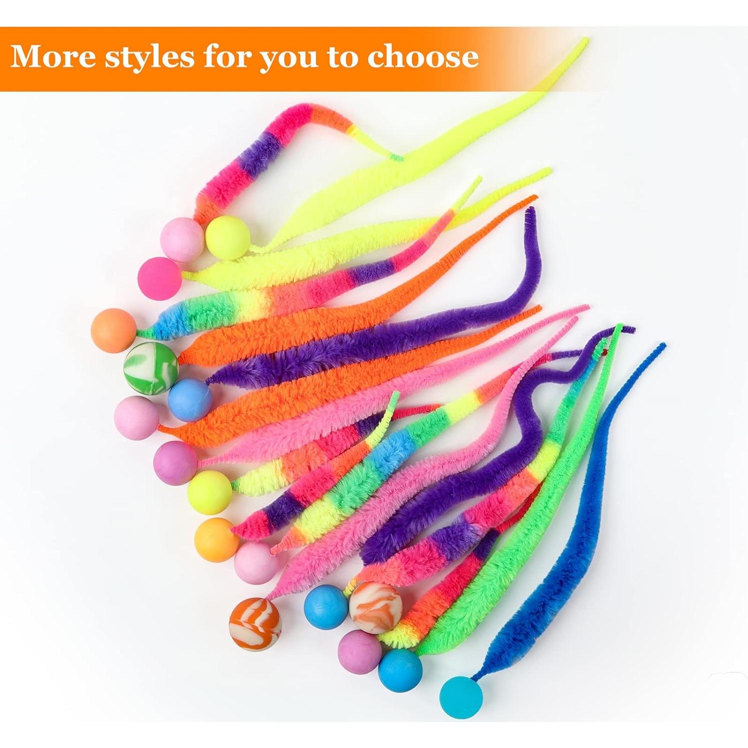 Pelotas Saltarinas Mixtas SHENGSEN para Gatos - 5 Piezas