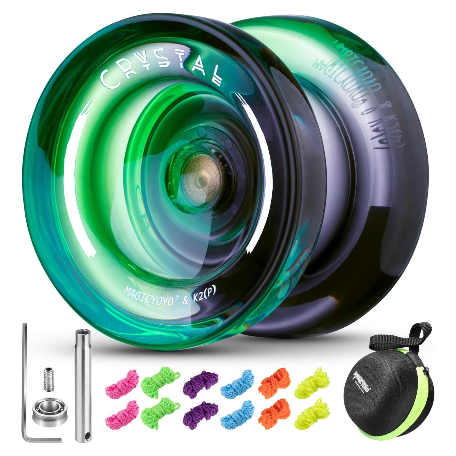 Yoyo K2 INOVASHON Profesional Responsivo Negro Verde