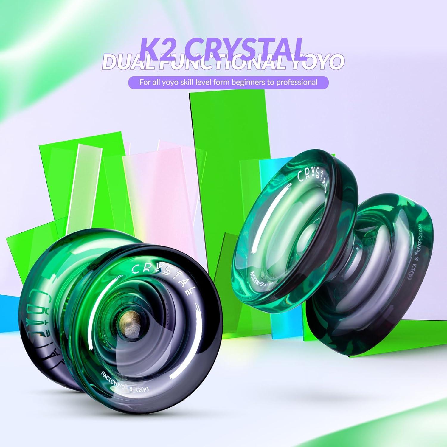 Yoyo K2 INOVASHON Profesional Responsivo Negro Verde