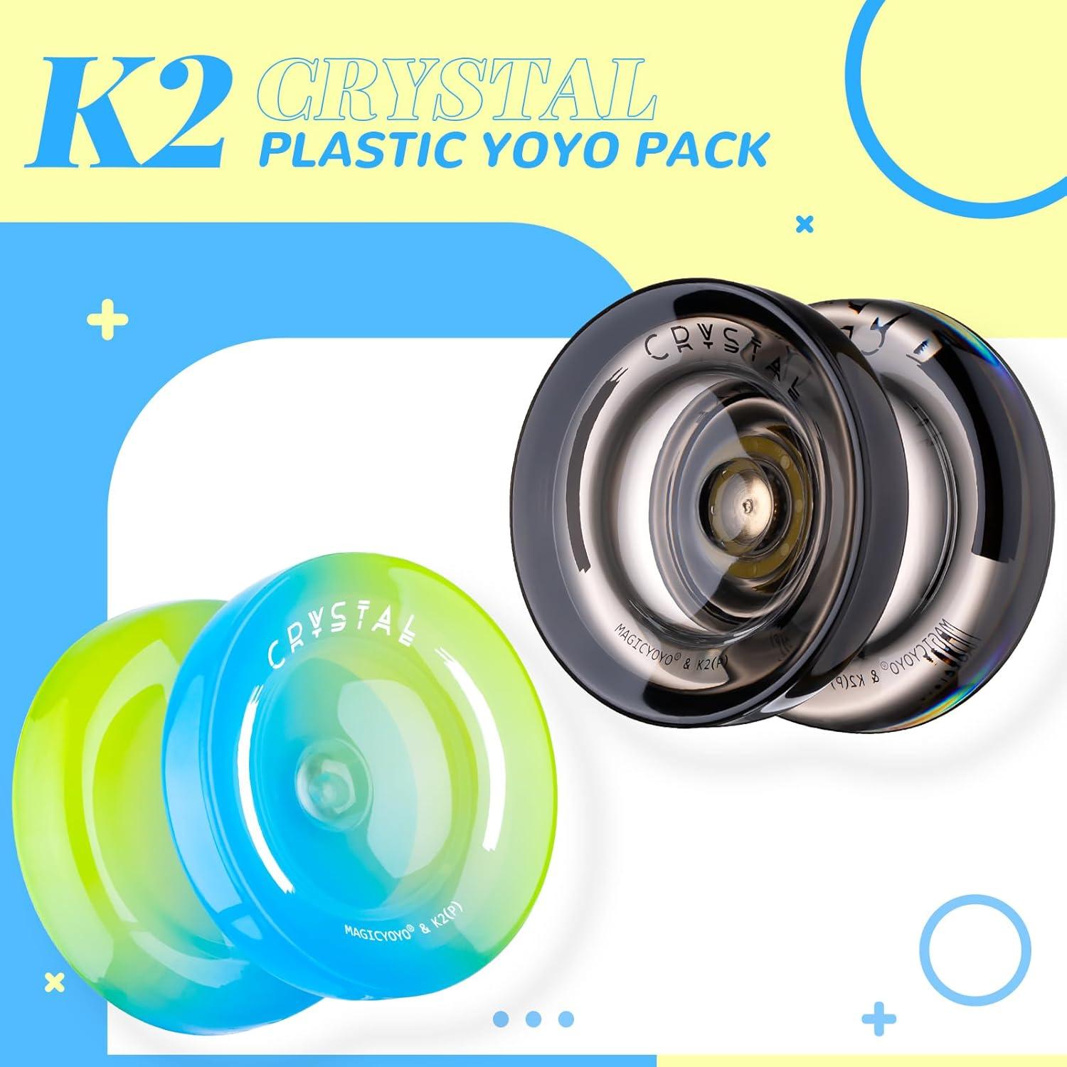 Yoyo Profesional K2 para Niños y Adultos + 12 Cuerdas