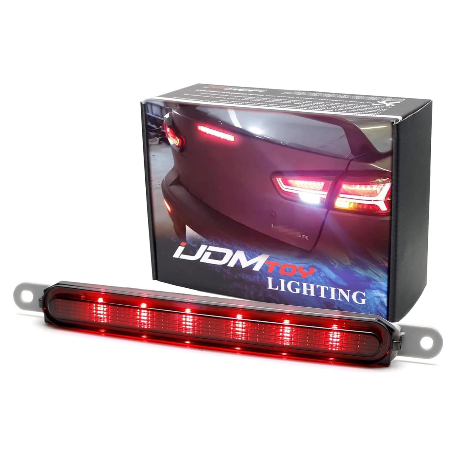 Luz de Freno LED Tercera iJDMTOY Ahumada para Mitsubishi Lancer 2008-2016