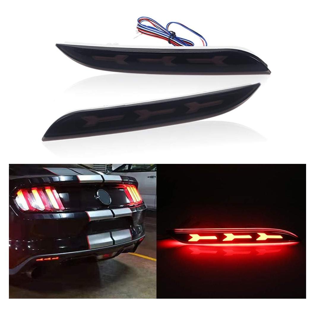 Lentes Ahumados LED GTINTHEBOX para Ford Mustang 2015-2017