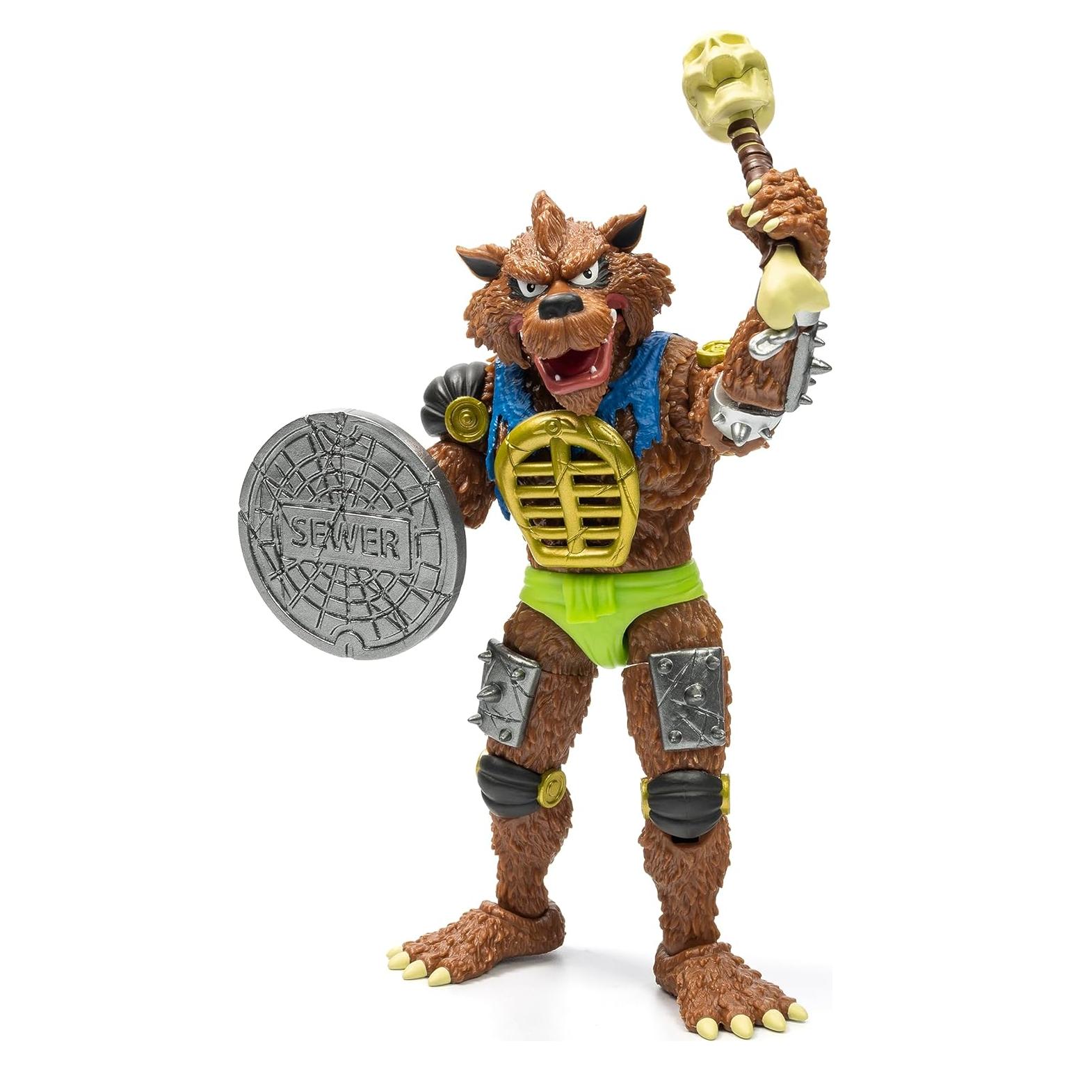 Figura de acción Rahzar TMNT 15 cm con accesorios