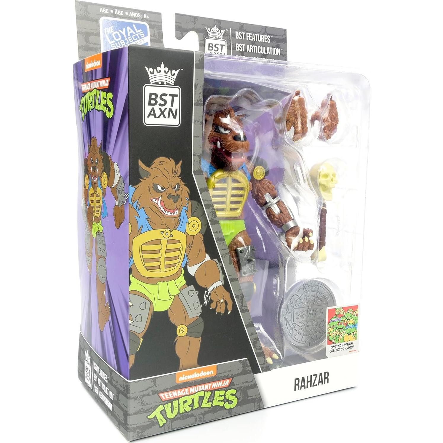 Figura de acción Rahzar TMNT 15 cm con accesorios