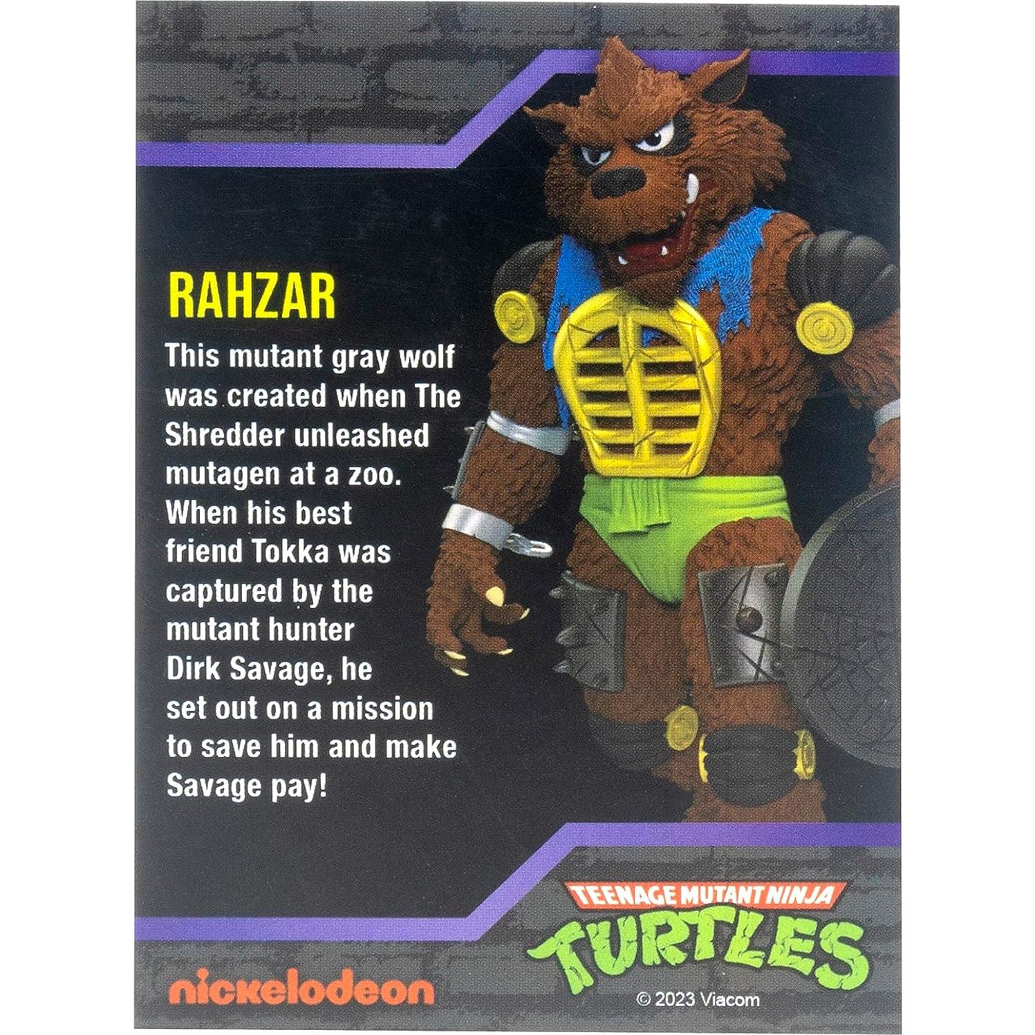Figura de acción Rahzar TMNT 15,24 cm con accesorios