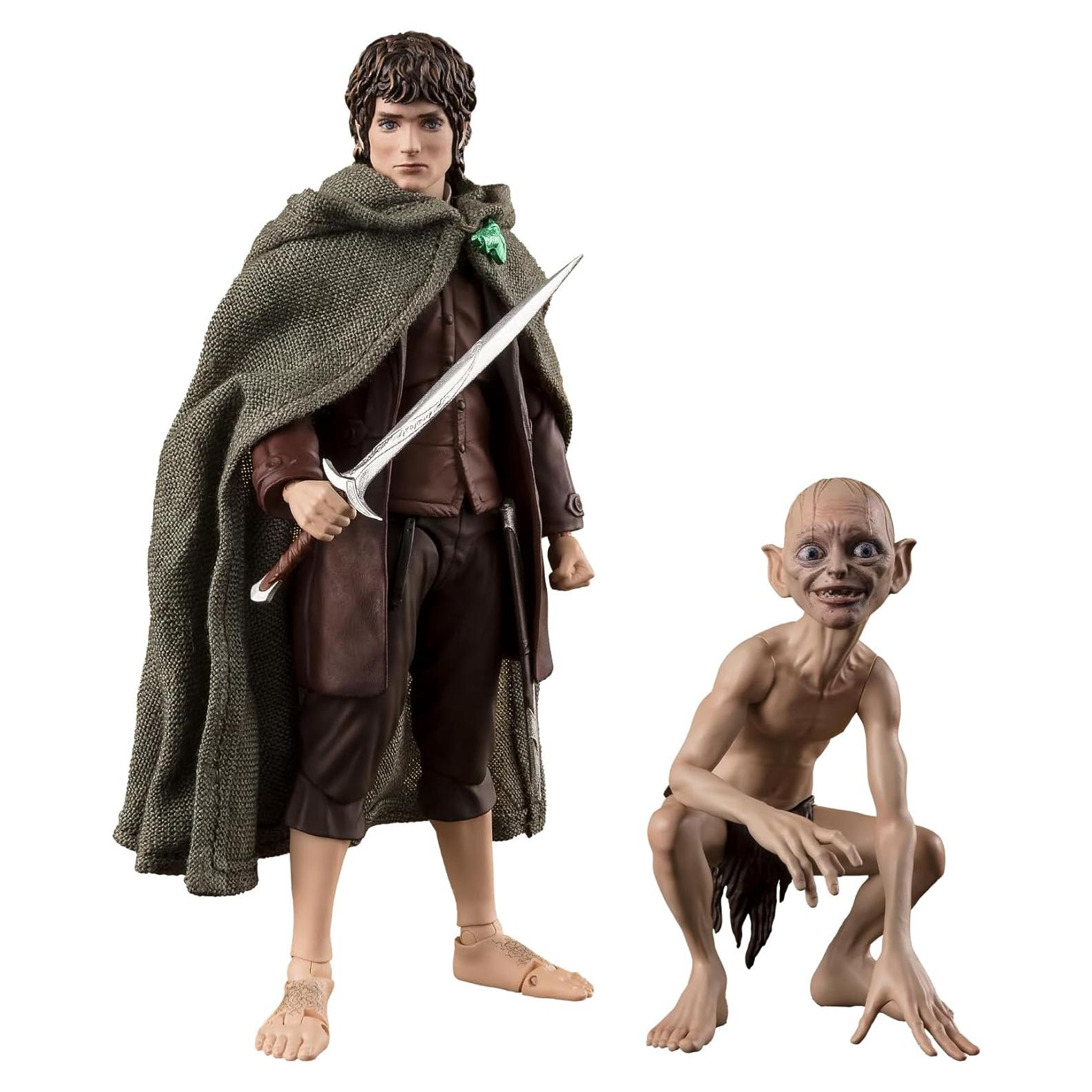 Figura de Acción S.H.Figuarts Frodo y Gollum - El Señor de los Anillos