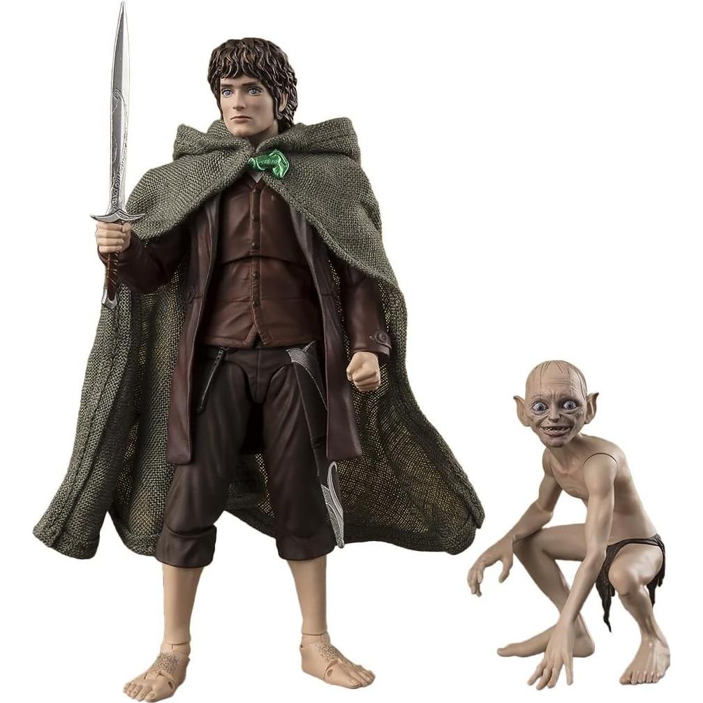 Figura de Acción S.H.Figuarts Frodo y Gollum - El Señor de los Anillos