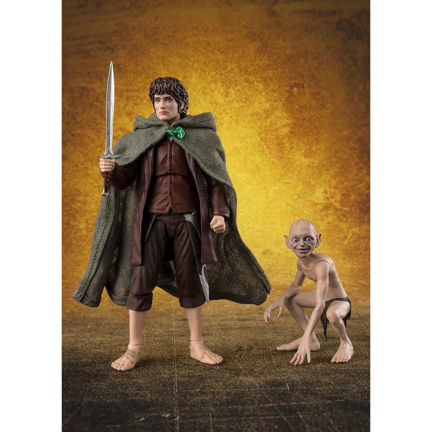 Figura de Acción S.H.Figuarts Frodo y Gollum - El Señor de los Anillos