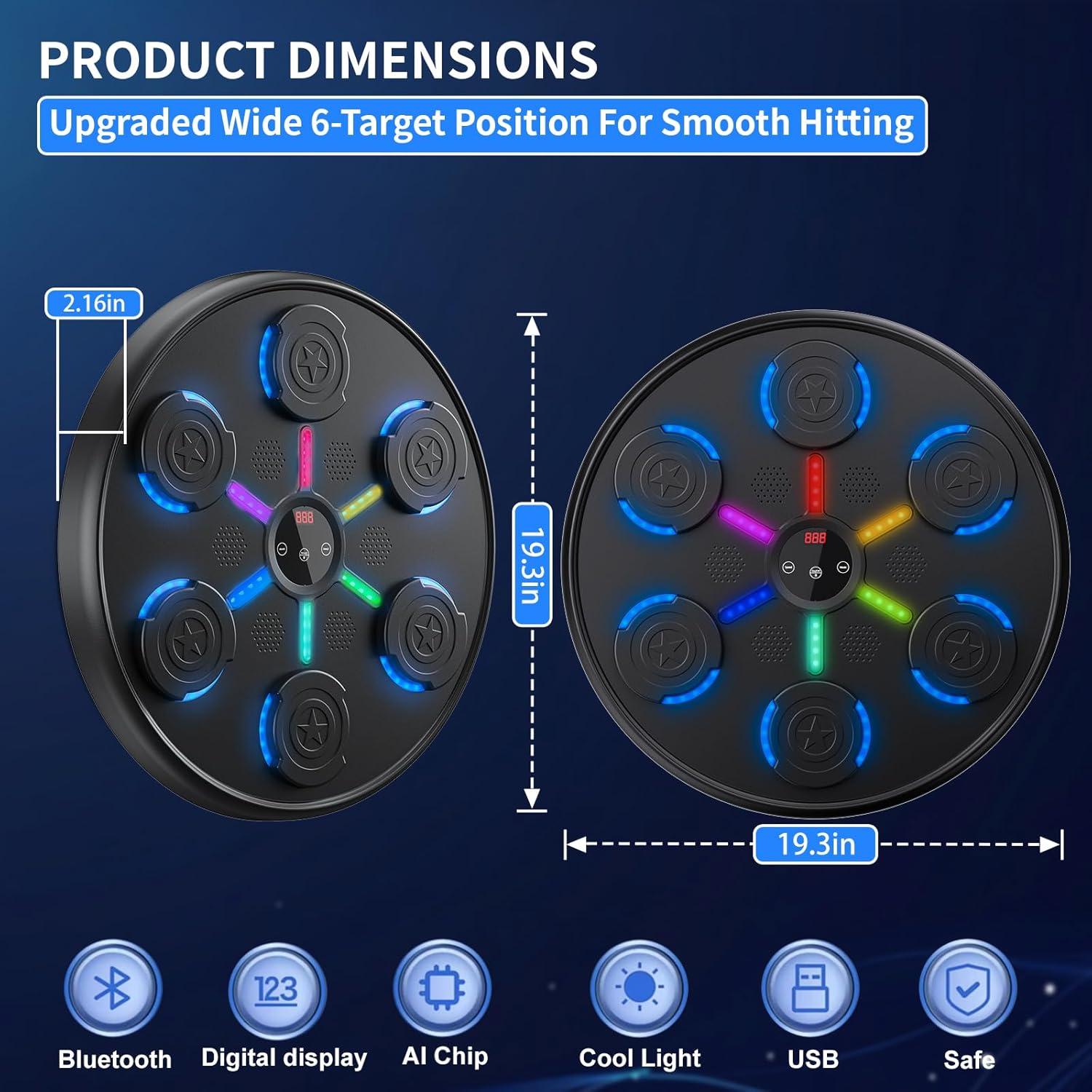 Máquina de Boxeo Musical Chexolab CX-YYQT con Guantes