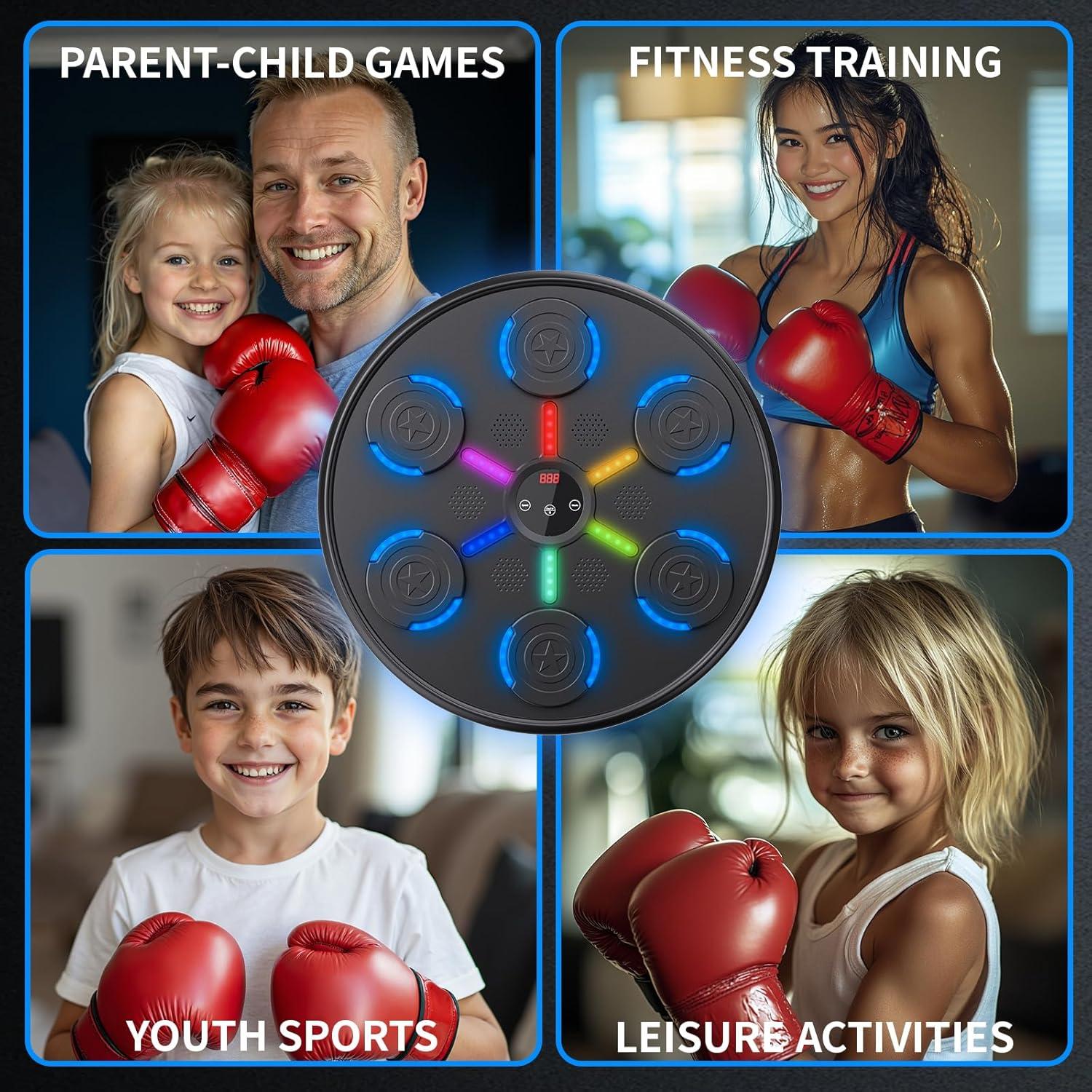 Máquina de Boxeo Musical Chexolab CX-YYQT con Guantes