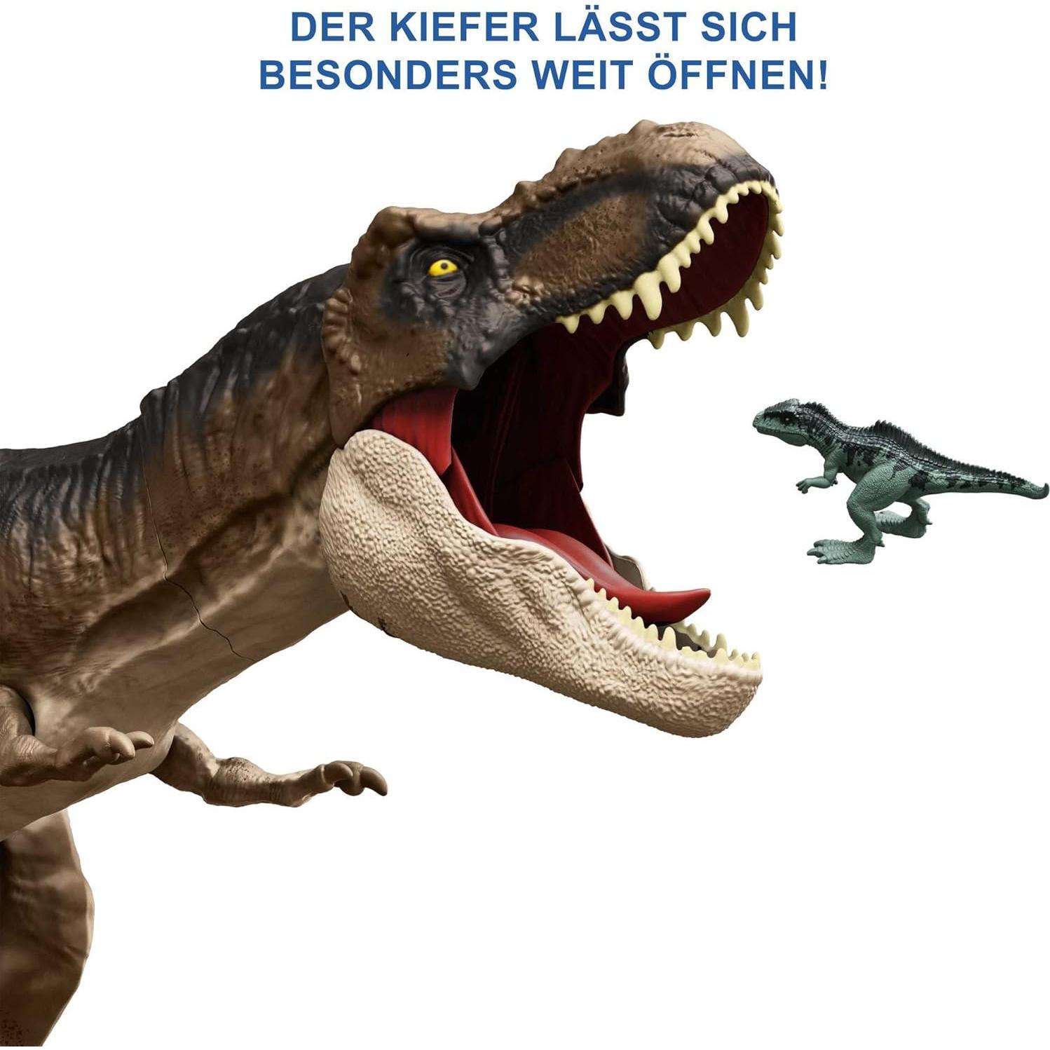 Figura de acción T. Rex Super Colosal Mattel 105 cm con función