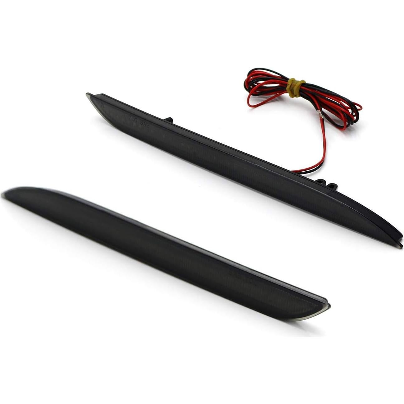 Luces Reflectoras LED Rojas iJDMTOY 36-SMD para Ford Mustang 2015-2017