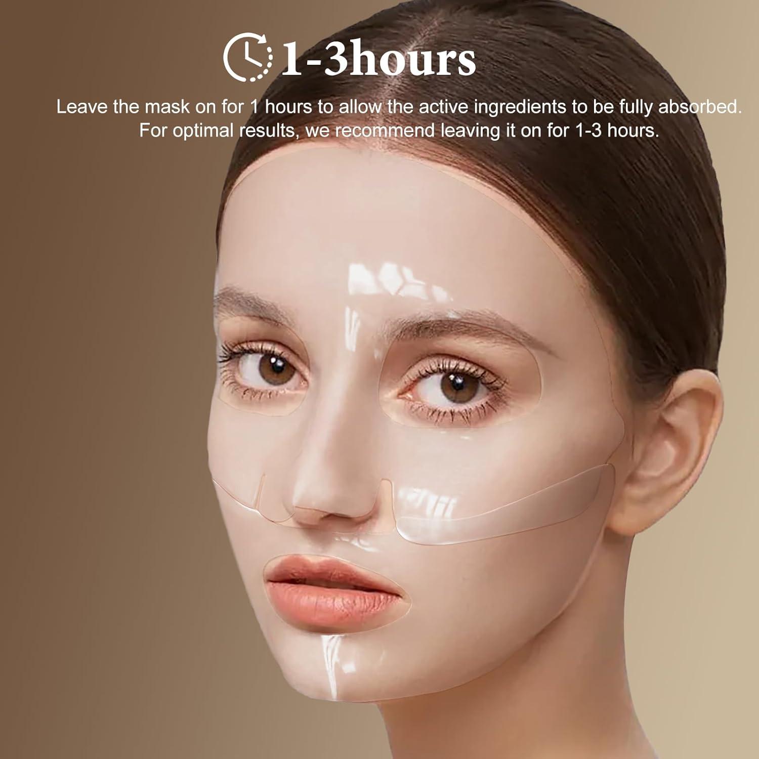 Mascarilla Facial ISTON 6 Piezas Colágeno Hidratante