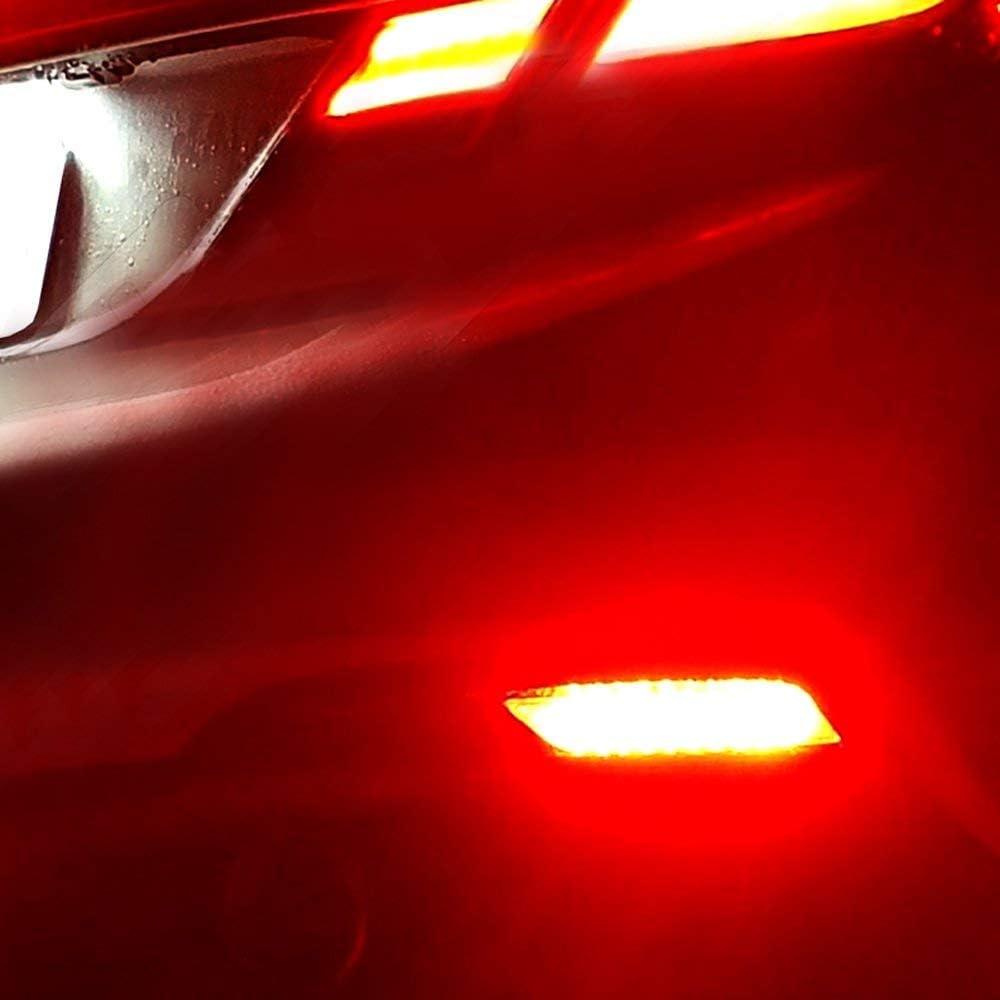 Lentes Ahumados LED iJDMTOY para Honda Civic 2013-2015