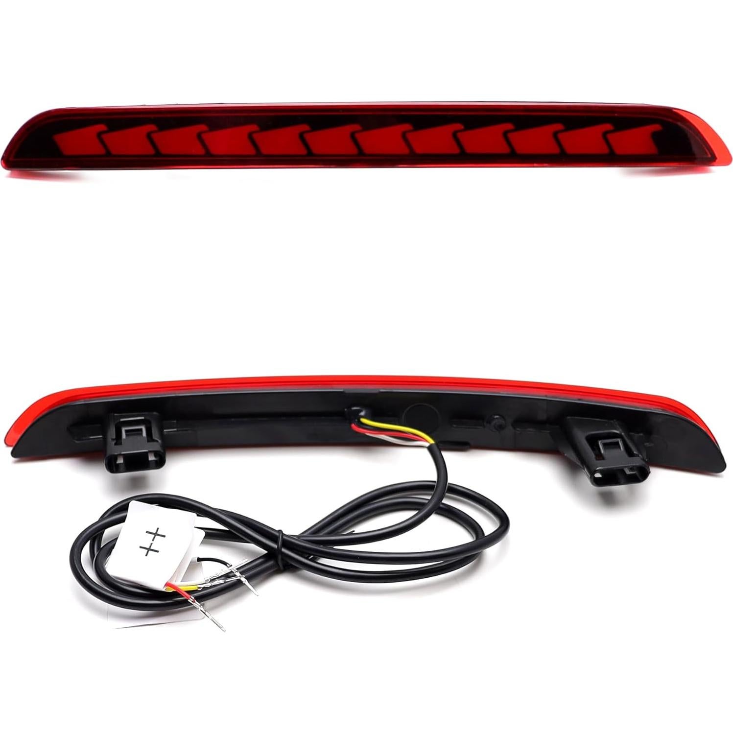 Luces LED Reflectoras Traseras iJDMTOY para Honda Civic 2022+
