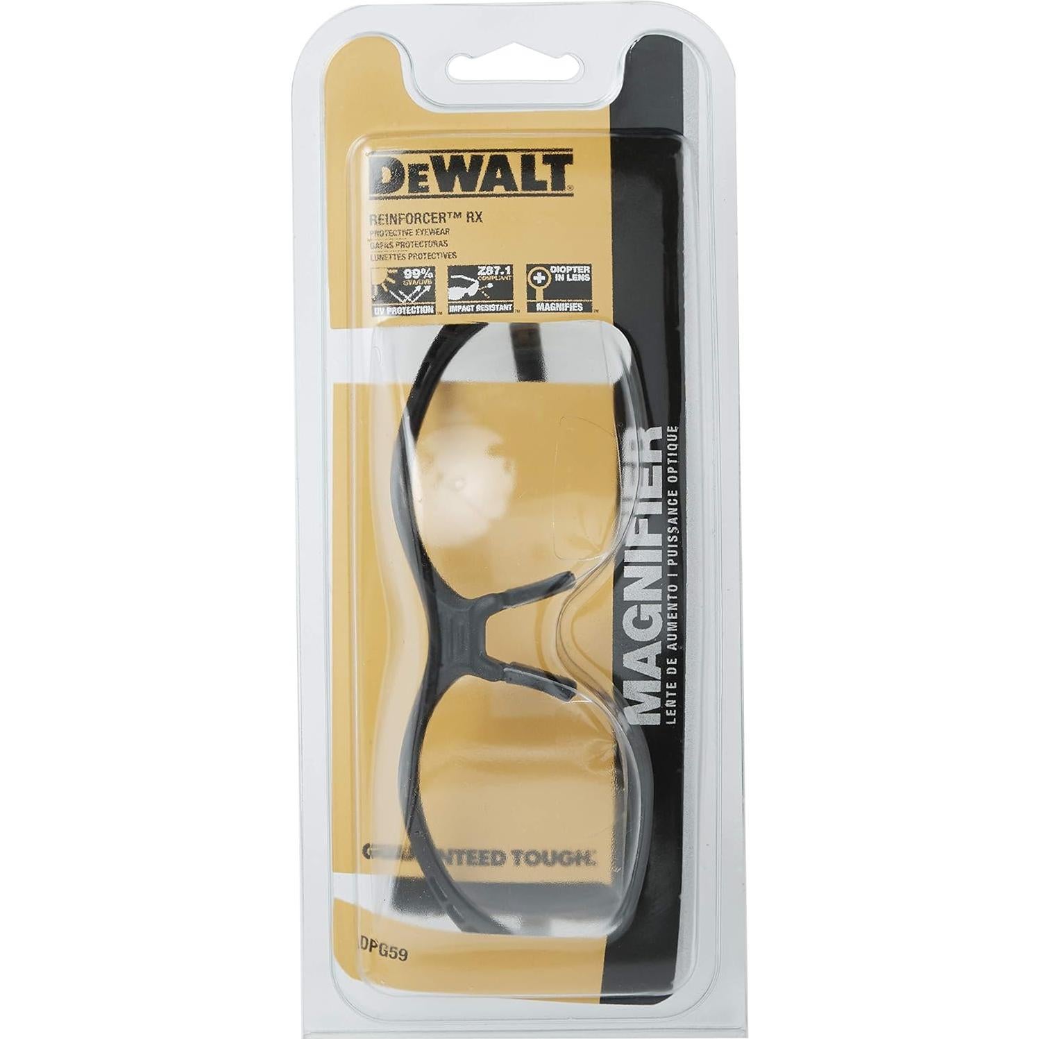 Gafas de Seguridad DEWALT DPG59 Bifocales 1.5 Dioptrías