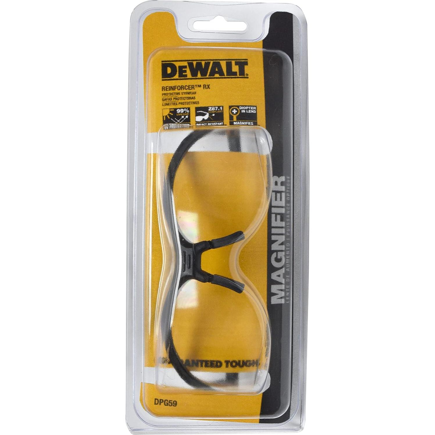 Gafas de Seguridad DEWALT DPG59 Bifocales 1.5 Dioptrías
