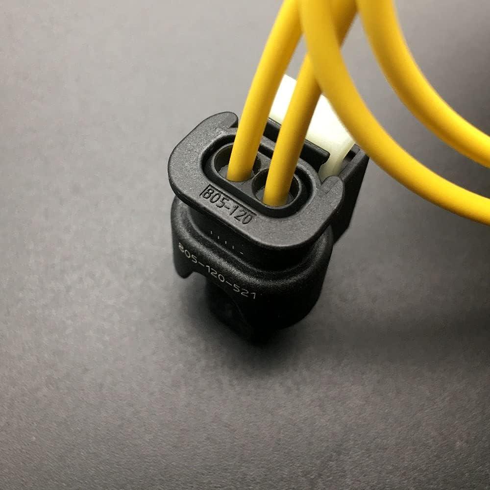 Conector Pigtail Luz Diurna LED 2pcs IBVIBV para Mercedes 2008-2019