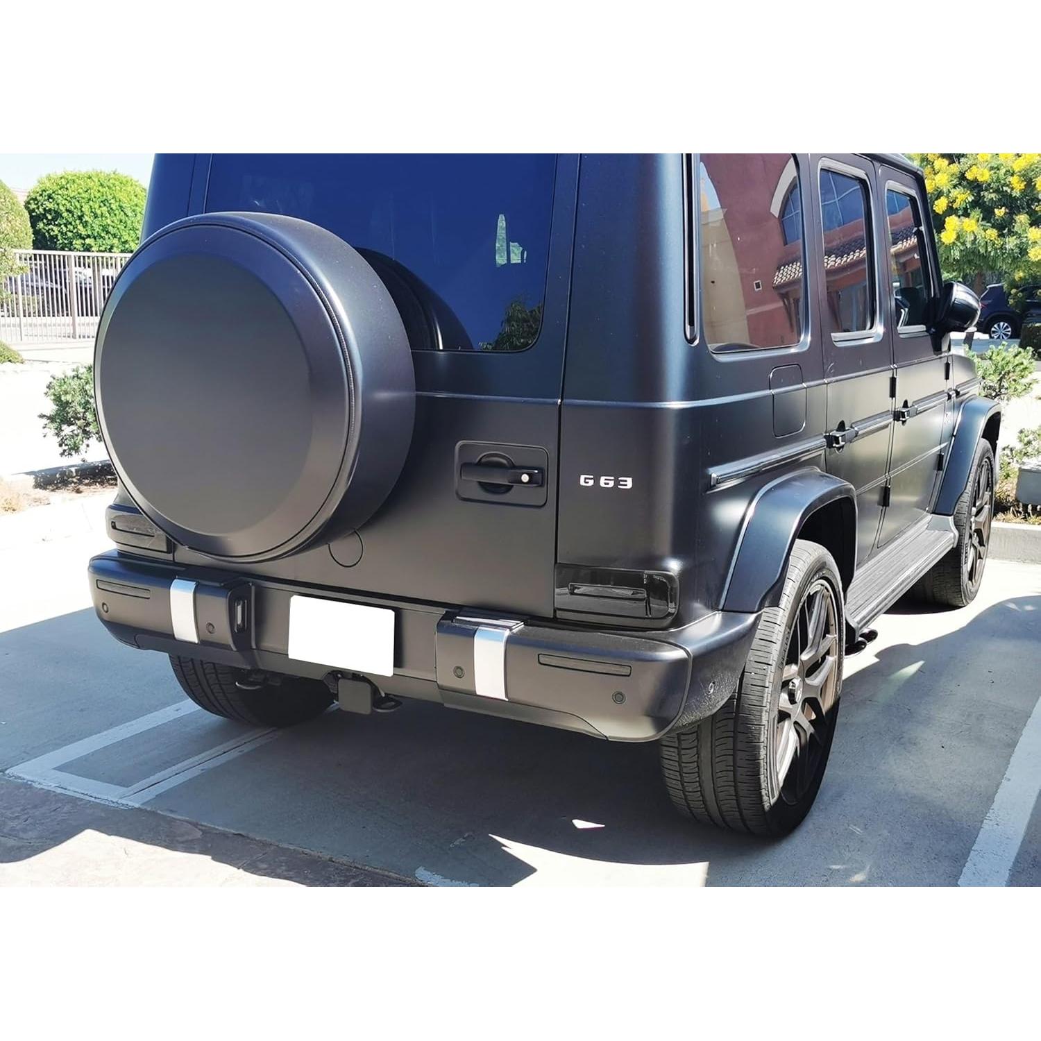 Cubiertas de Lentes Adicionales iJDMTOY para Lámpara Trasera Mercedes G-Class 2019+