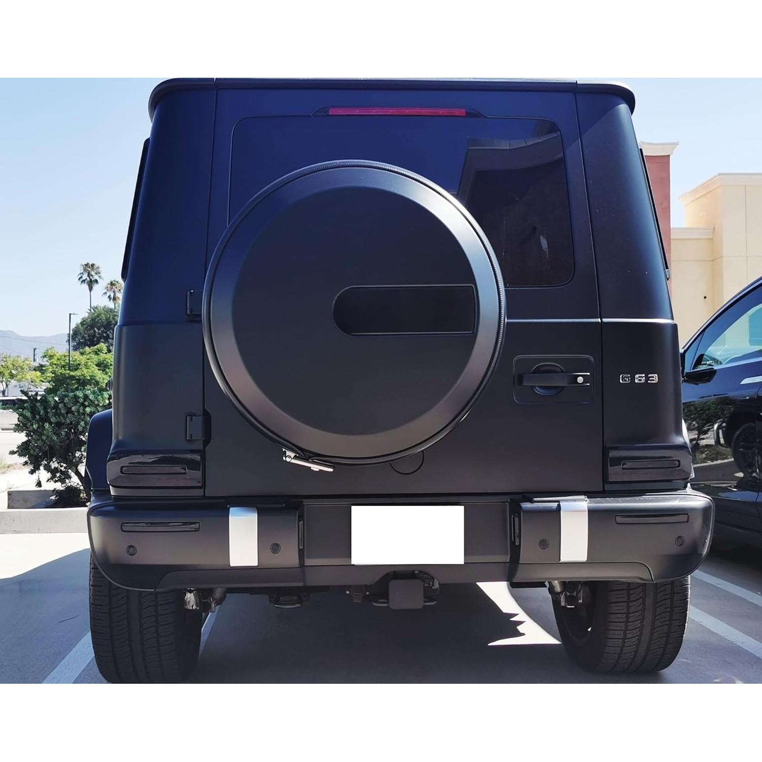 Cubiertas de Lentes Adicionales iJDMTOY para Lámpara Trasera Mercedes G-Class 2019+