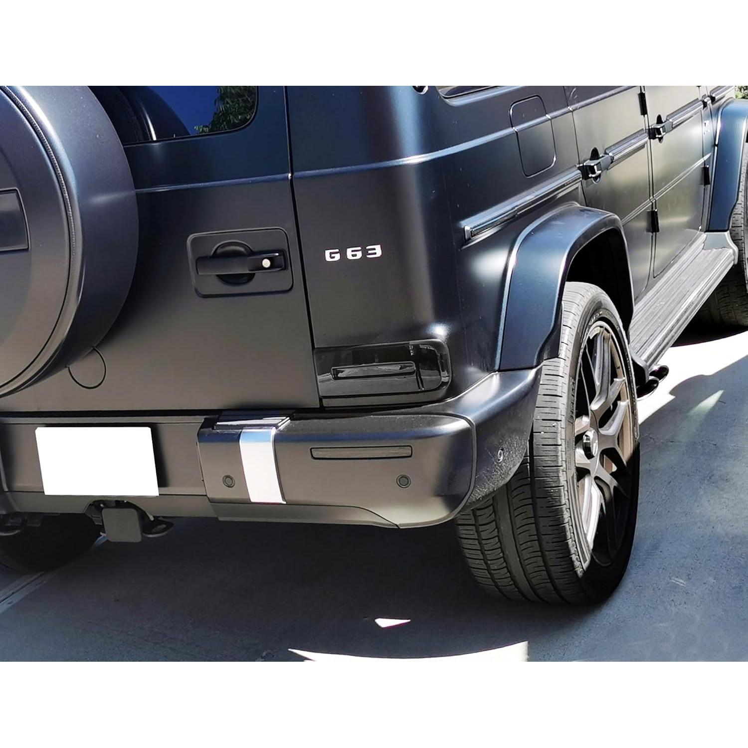 Cubiertas de Lentes Adicionales iJDMTOY para Lámpara Trasera Mercedes G-Class 2019+