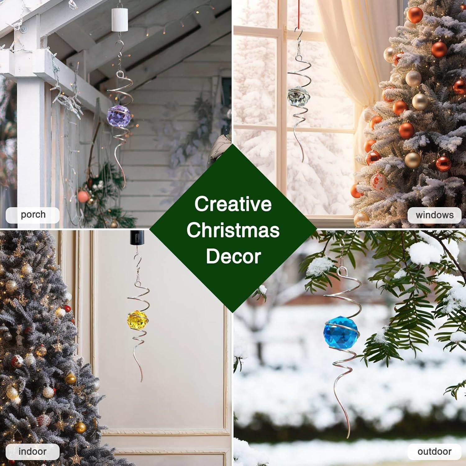 Esfera de Observación Eiryhope 33 cm Acero Inoxidable Púrpura