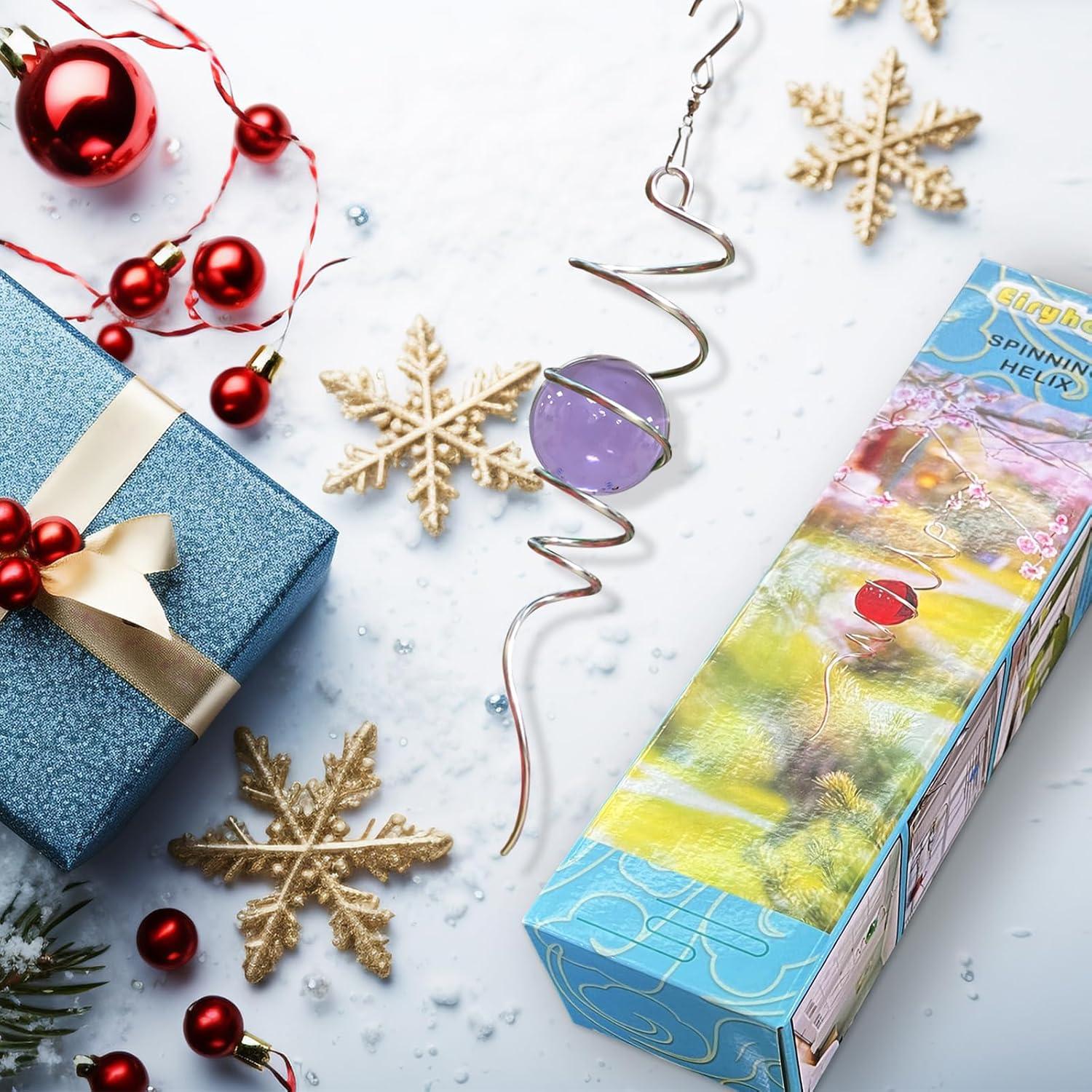 Esfera de Observación Eiryhope 33 cm Acero Inoxidable Púrpura