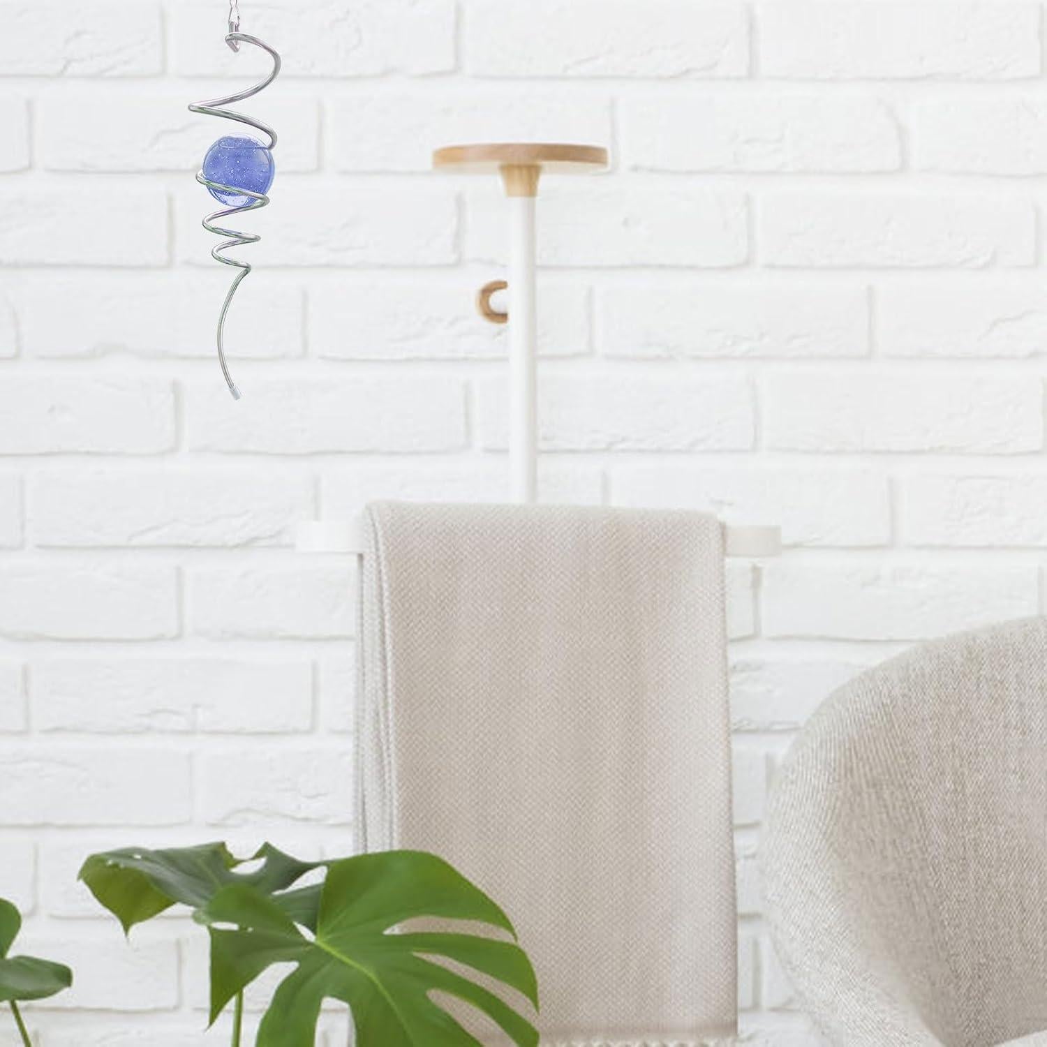 Esfera de Observación Eiryhope 33 cm Acero Inoxidable Púrpura