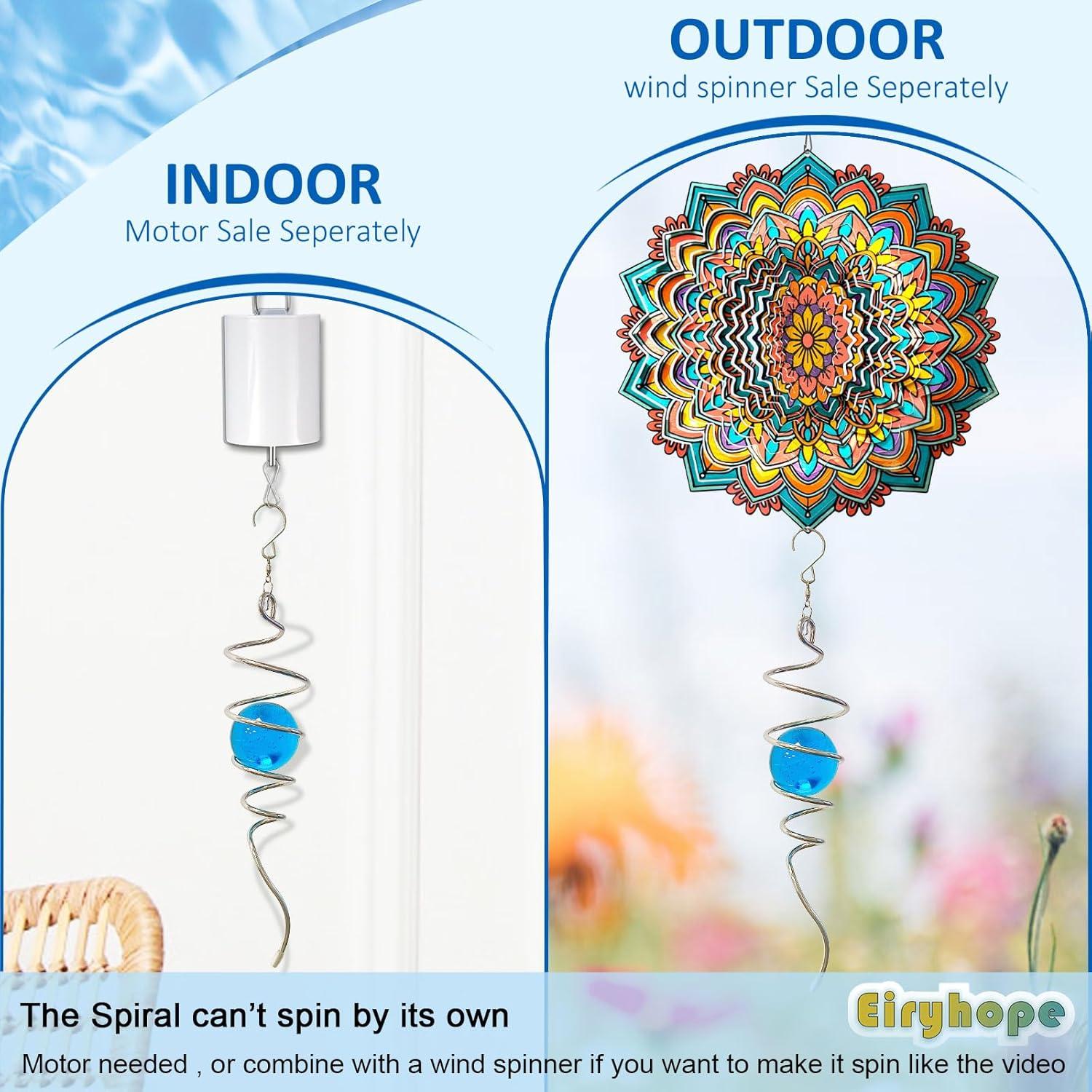 Esfera de Observación Eiryhope Azul 33cm Decoración Jardín