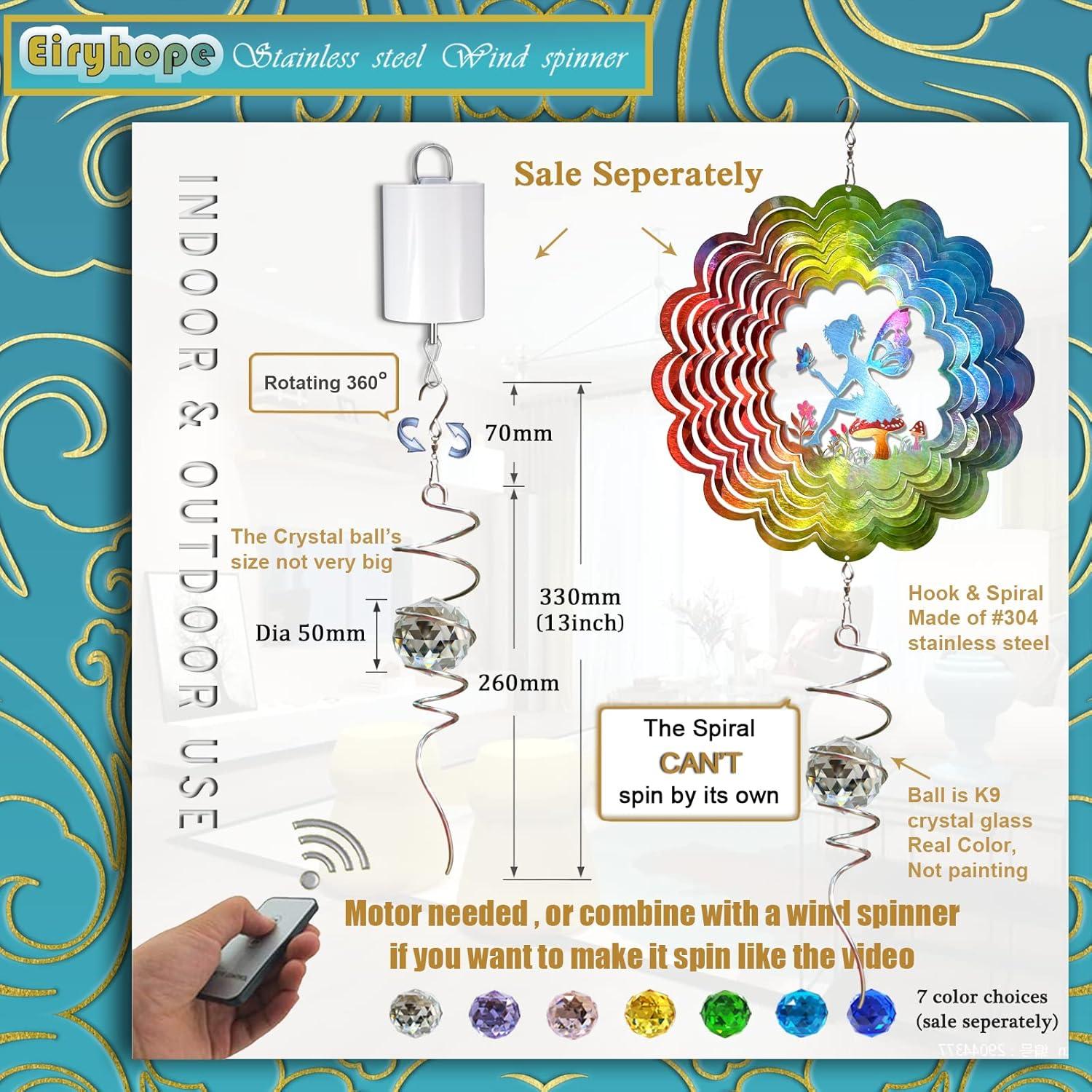 Esfera de Observación Eiryhope 33 cm con Cola Espiral