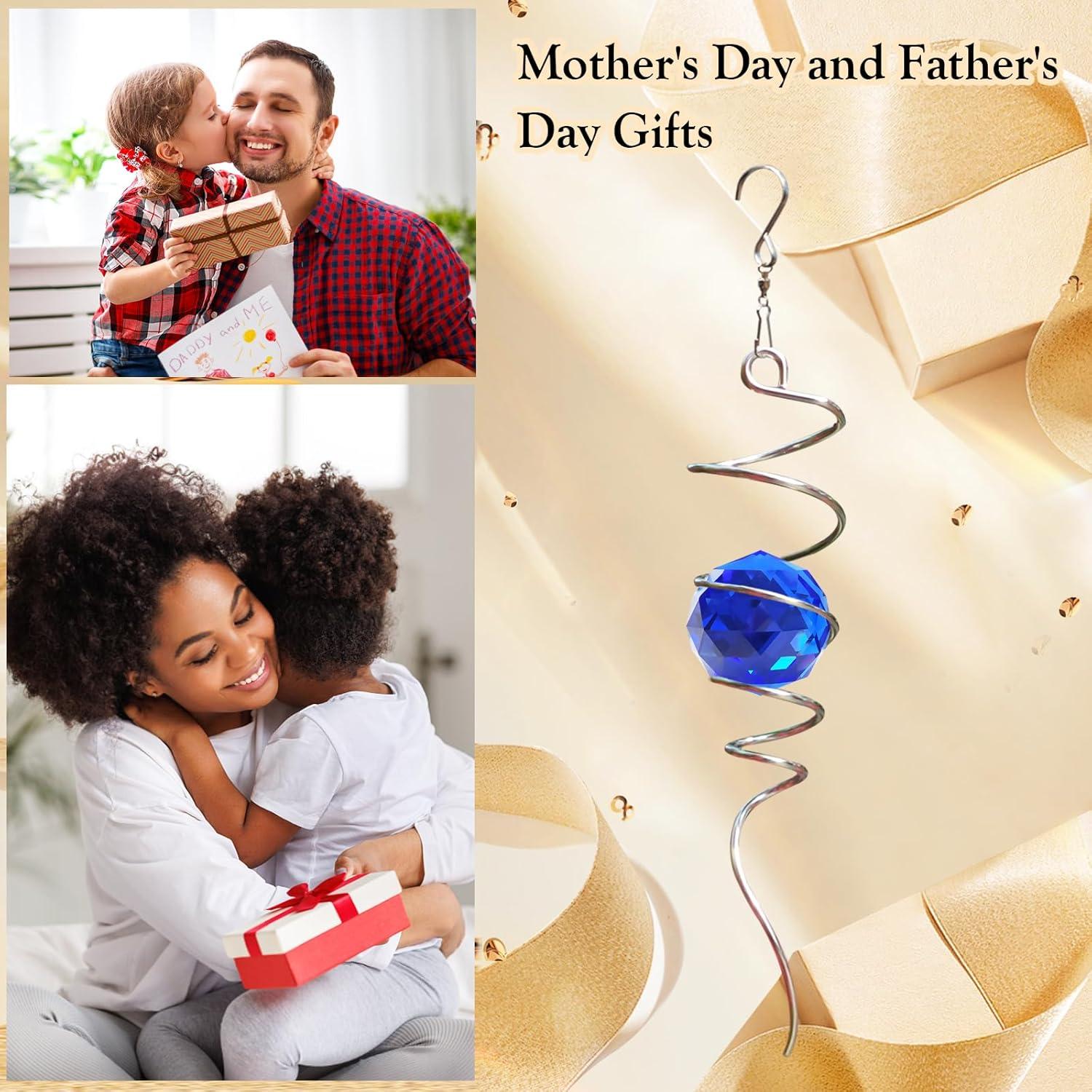 Esfera de Observación Eiryhope 33 cm Cristal Azul Decorativa