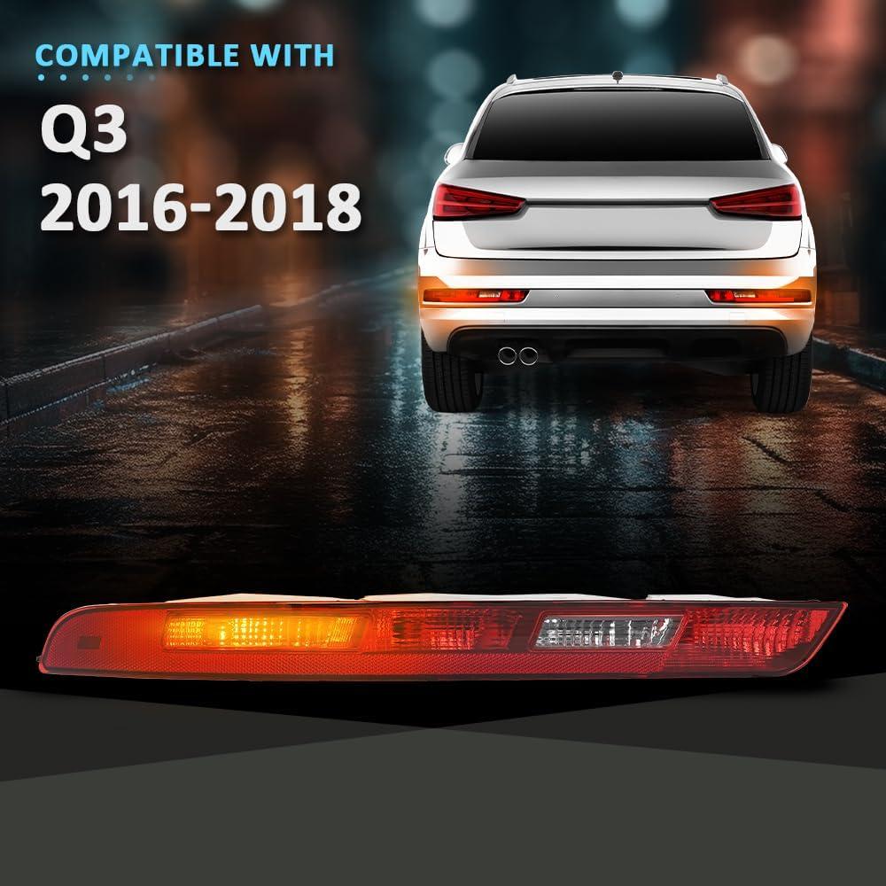 Luz Trasera Izquierda CHEDA para Audi Q3 2016-2018 Rojo