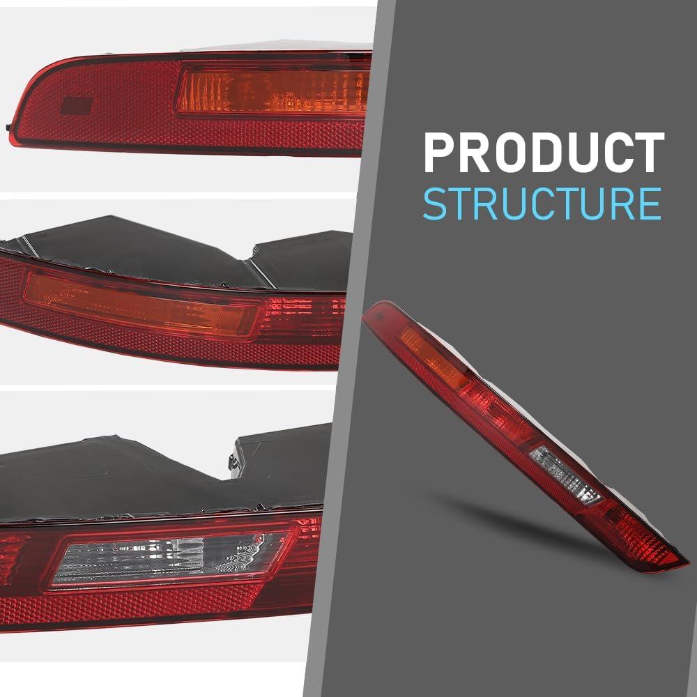 Luz Trasera Izquierda CHEDA para Audi Q3 2016-2018 Rojo