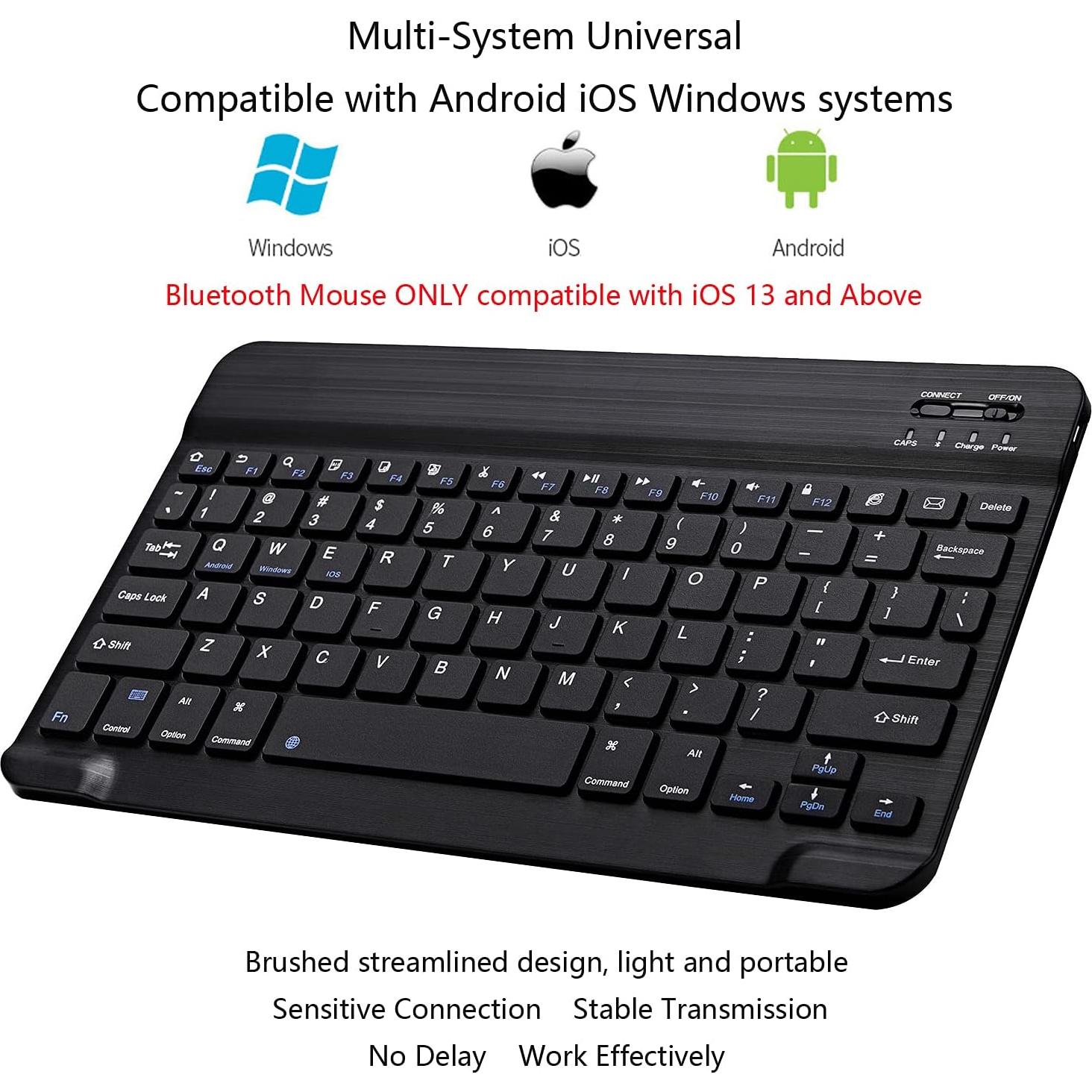 Combo Teclado y Ratón Bluetooth Xukinroy Ultra Delgado