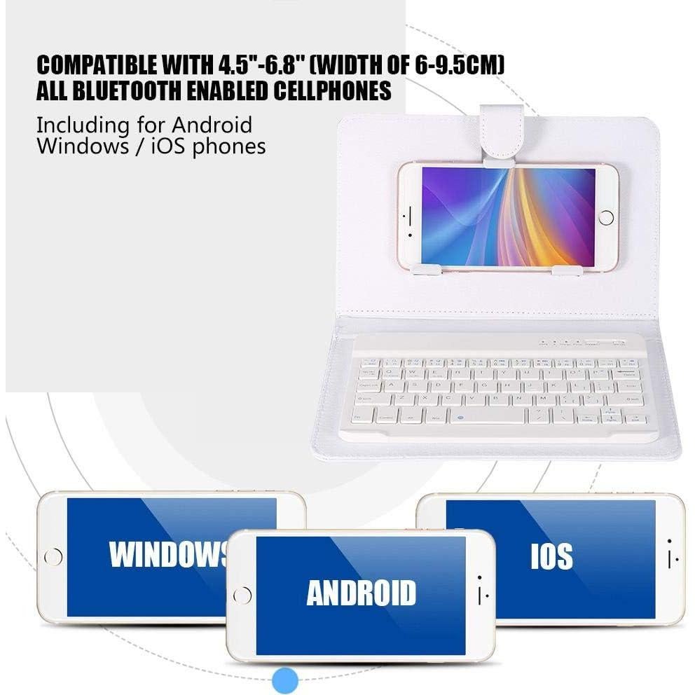 Teclado Bluetooth Fosa con Funda Plegable para Móviles