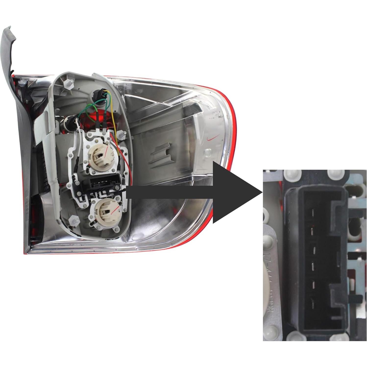 Luz Trasera Halógena Izquierda BMW X5 2007-2011 Alligator