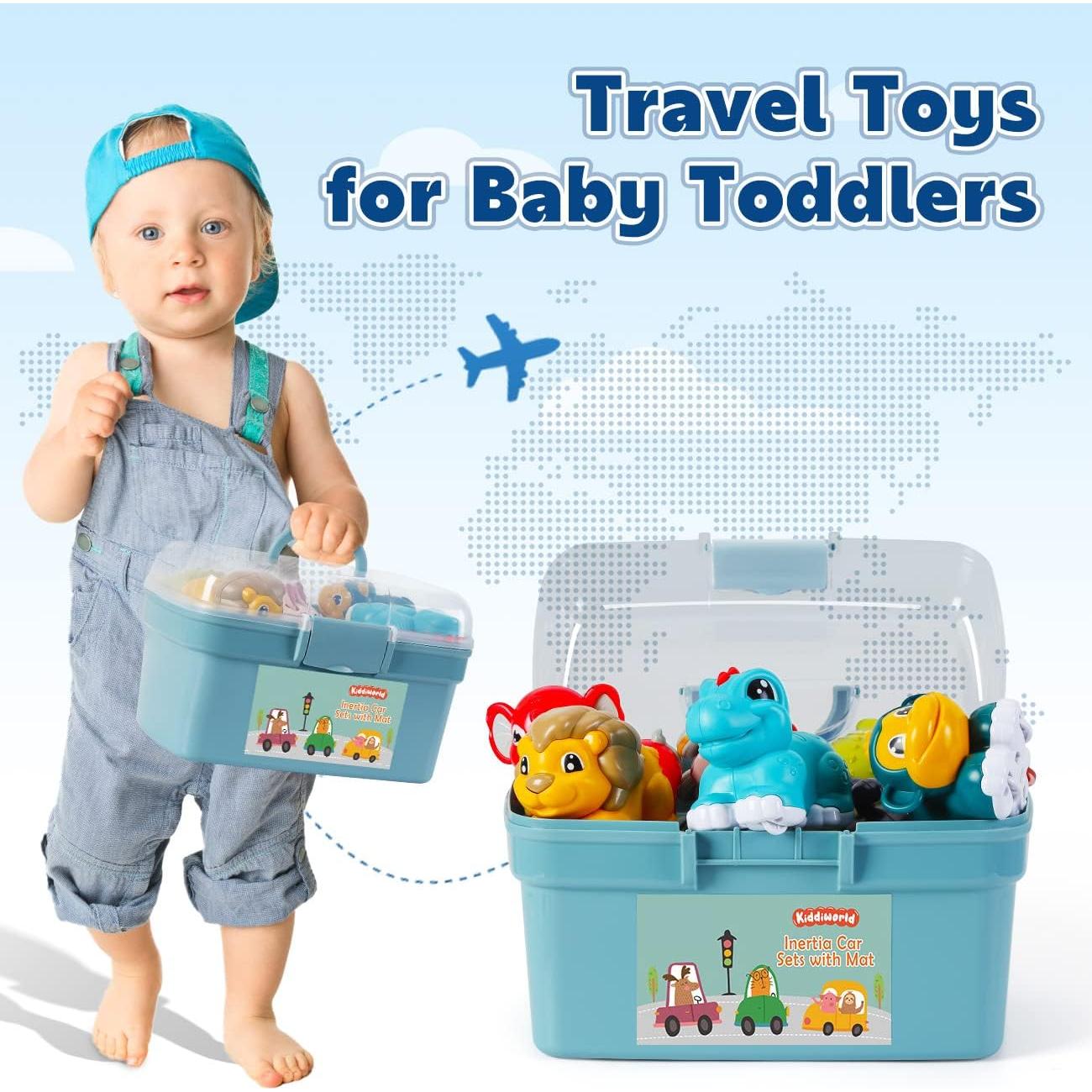 Juguetes de Coches de Animales Kiddiworld con Tapete 0-4 Años