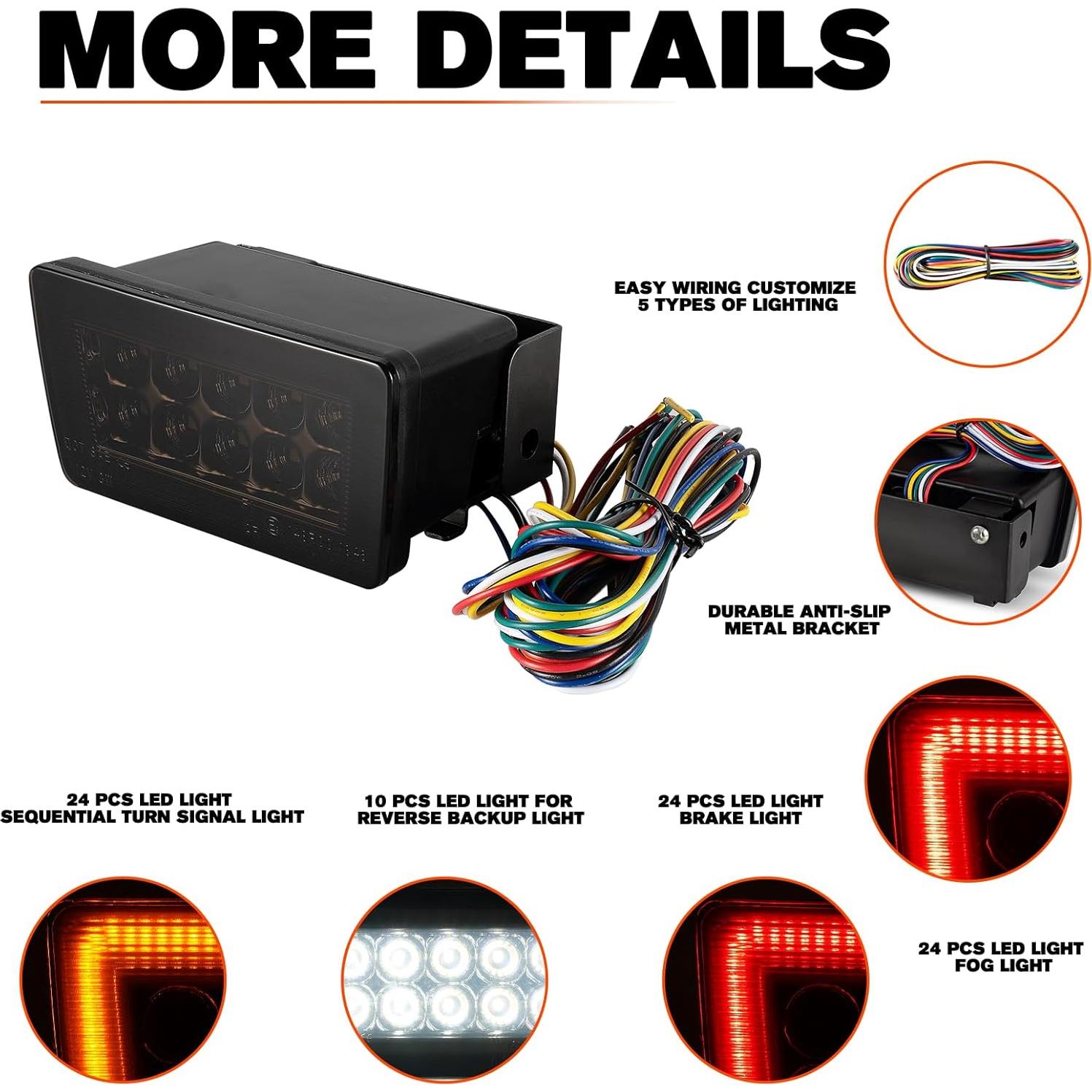 Kit Luz de Niebla LED Litzland 5 en 1 para Subaru WRX 2011-2021