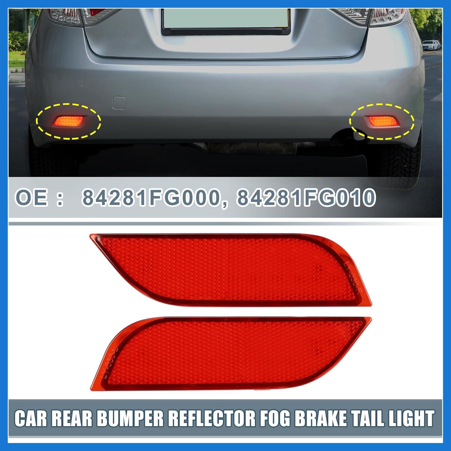 Luz de Freno de Niebla LED VekAuto para Subaru 2008-2017