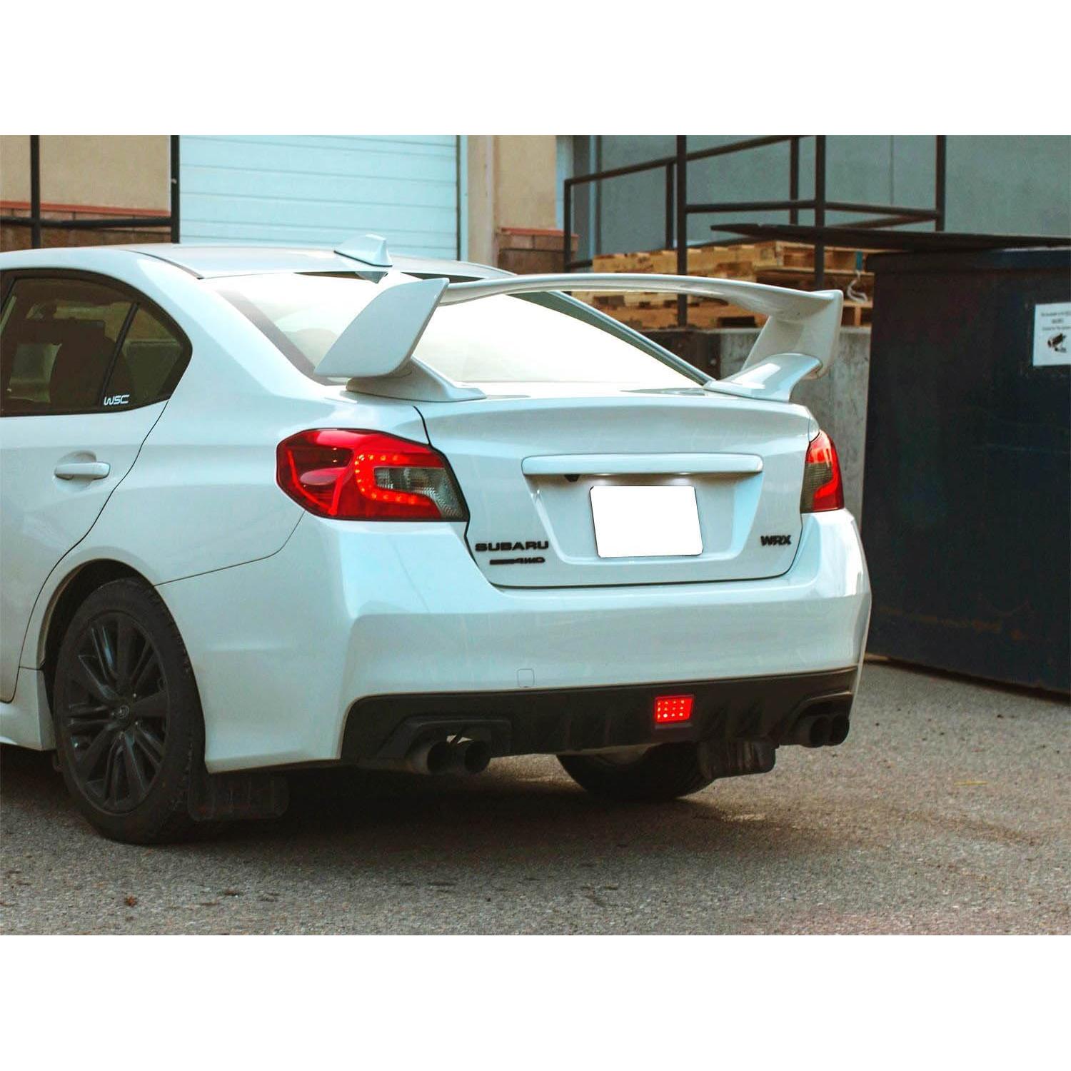 Kit Luz de Niebla Trasera LED iJDMTOY Rojo para Subaru 2011-2022