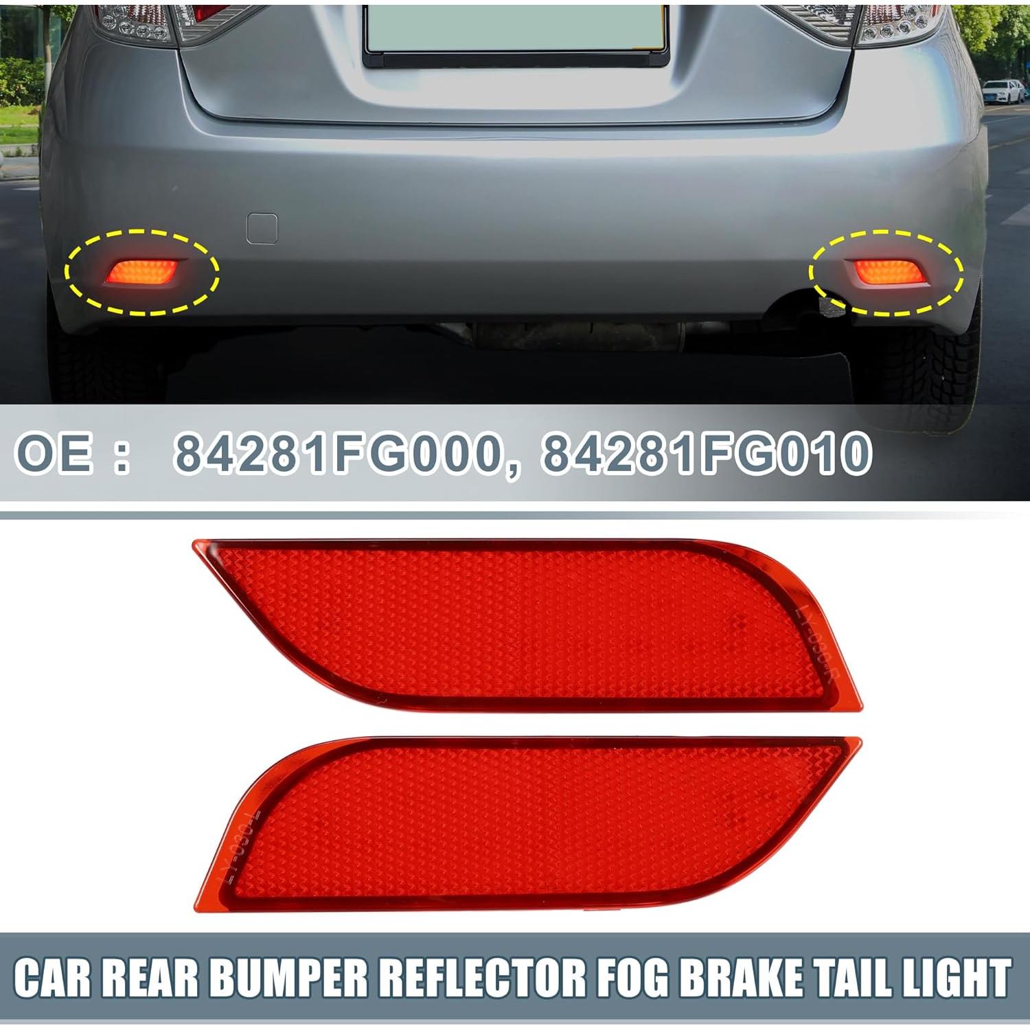 Reflector Trasero LED Rojo ABSOPRO para Subaru 2008-2016