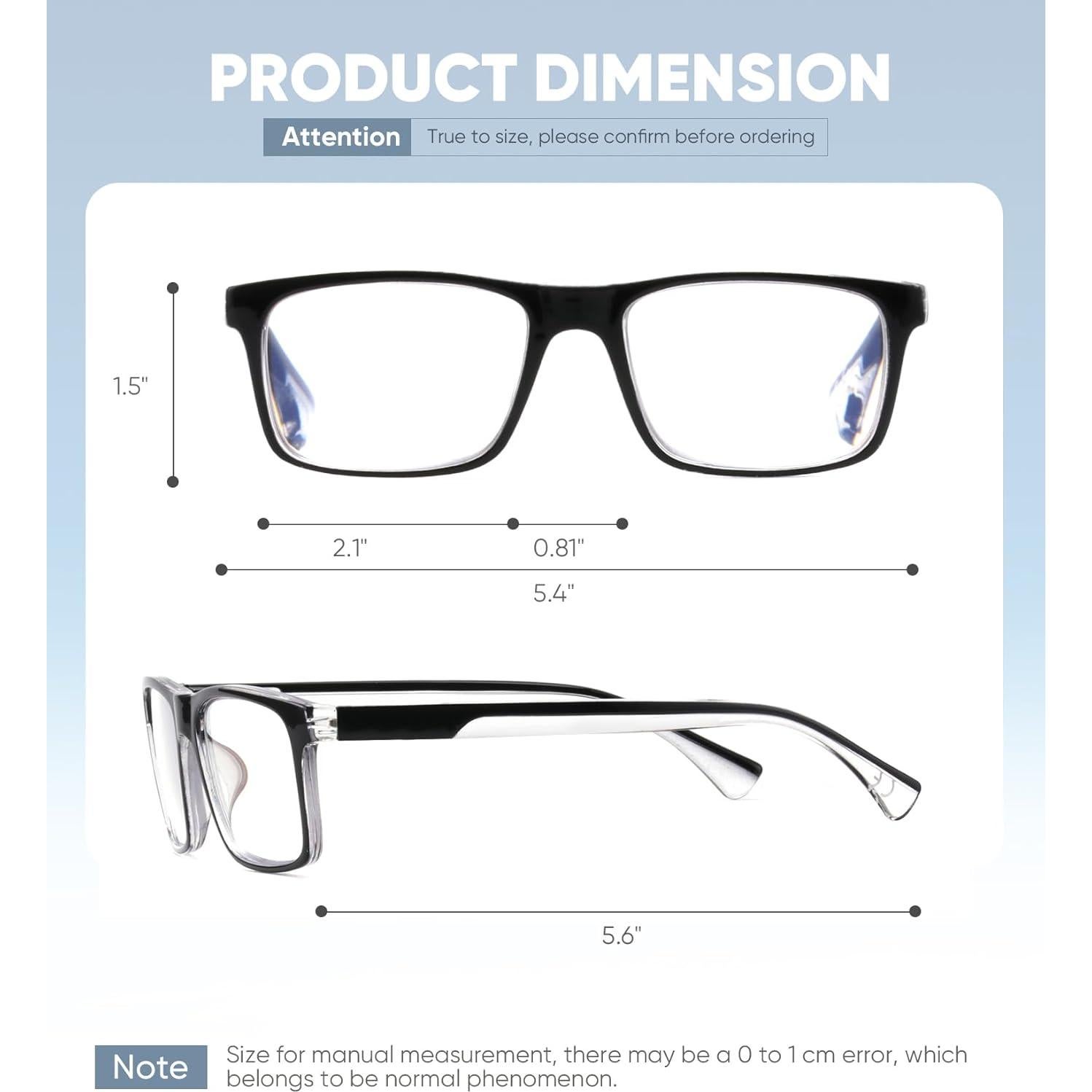 Gafas de Lectura Progresivas Missfive 2-Pack Multifocales