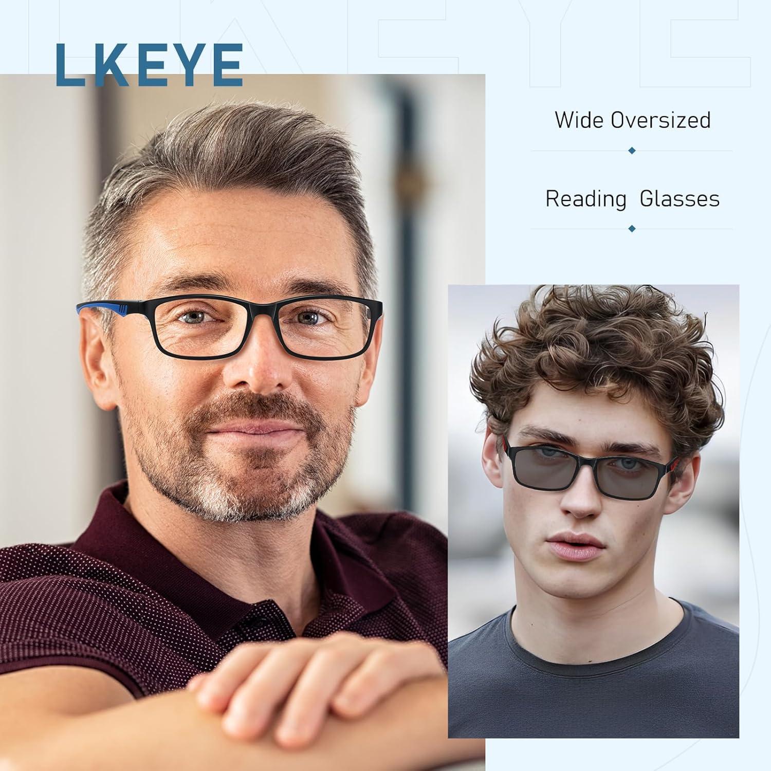 Gafas de Lectura Deportivas LKEYE Fotocromáticas 2.5D UV400