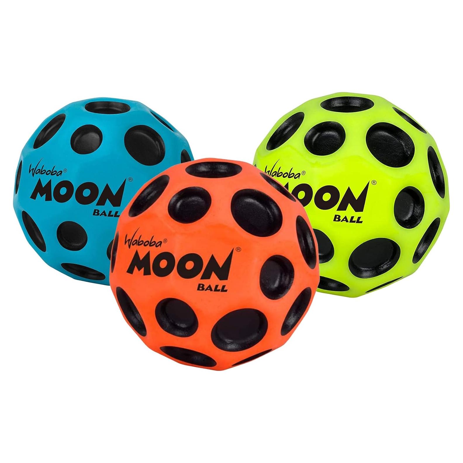 Waboba Moon Ball - Paquete de 3 Pelotas Rebotadoras