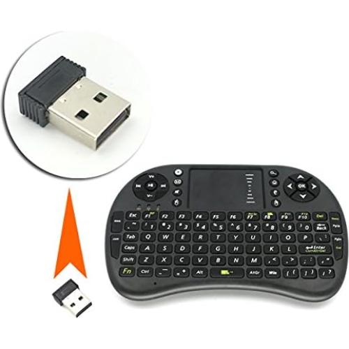 Mini Teclado Inalámbrico TV xStream 2.4GHz con Touchpad