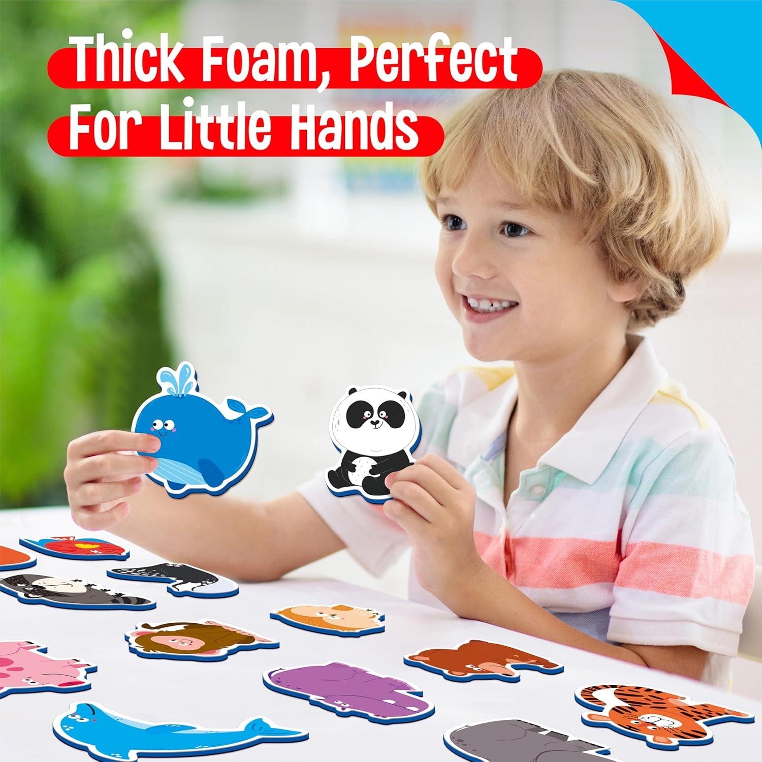 35 Imanes de Animales SpriteGru - Juguetes Educativos 3+