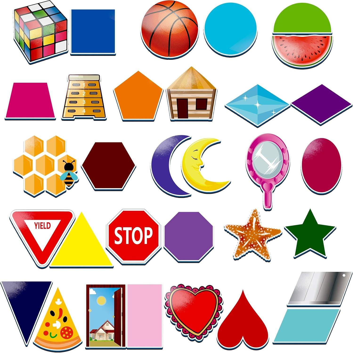 32 Imán de Formas y Colores SpriteGru para Aprendizaje