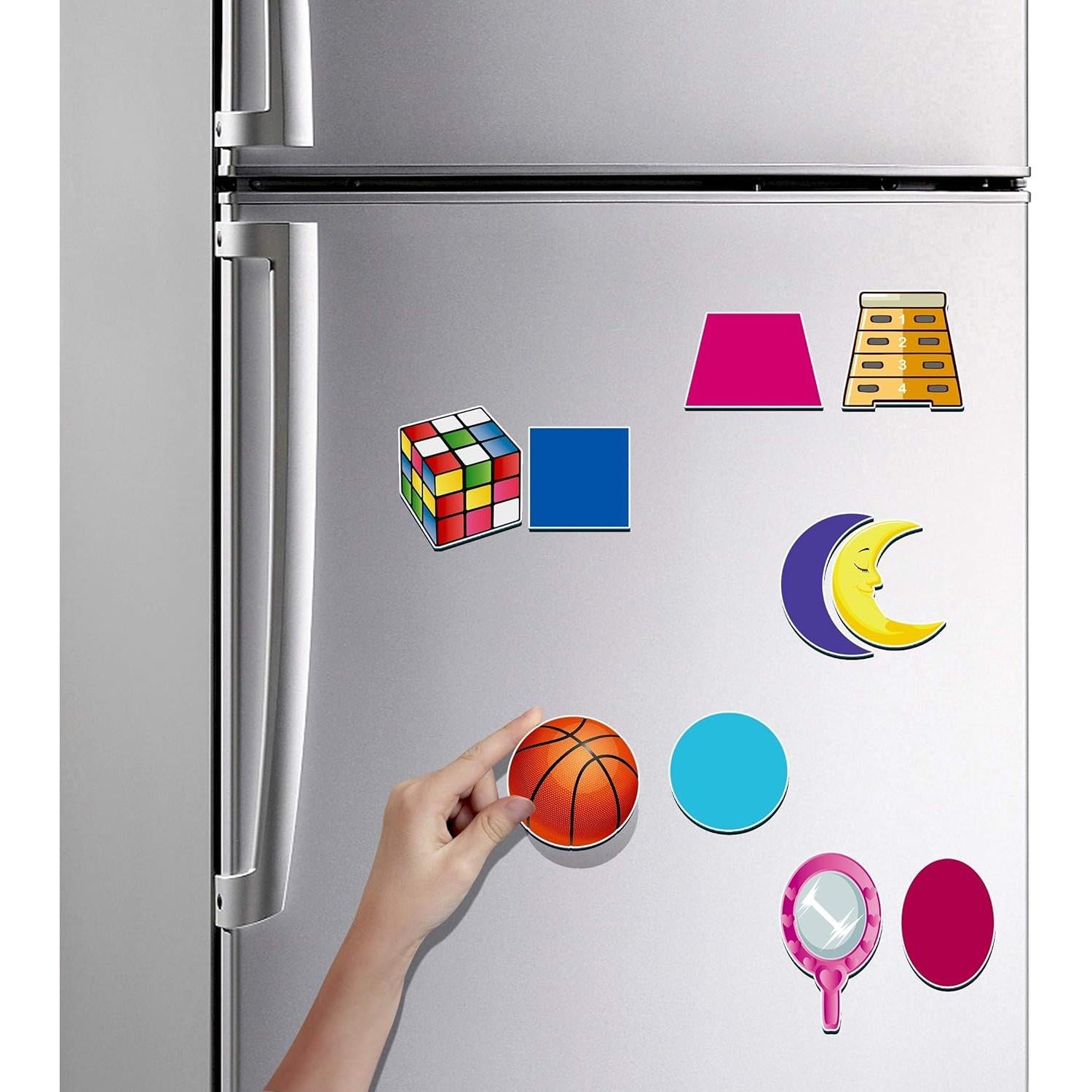 32 Imán de Formas y Colores SpriteGru para Aprendizaje