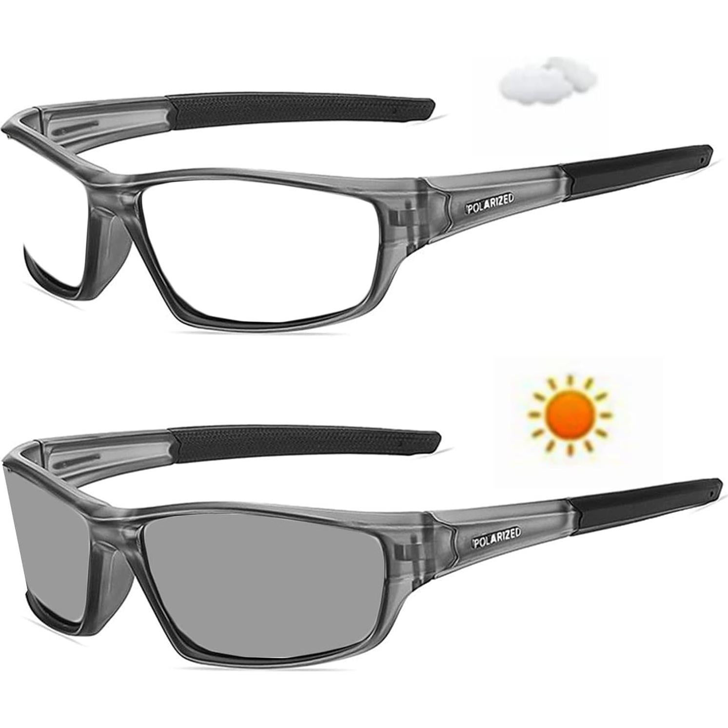 Gafas de lectura bifocal fotoquímicas para hombres 2.75x