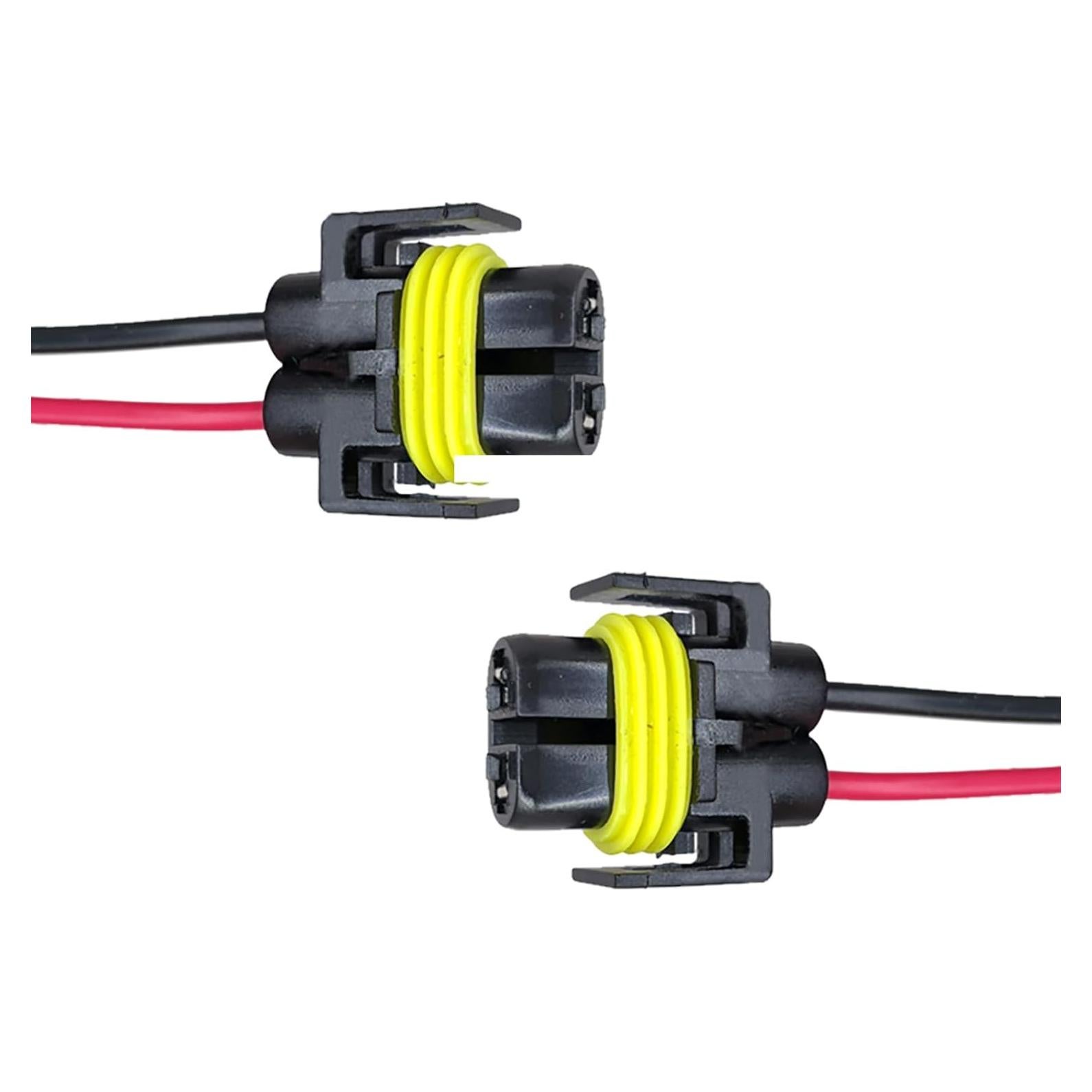 Conector de Socket de Faro H11 Dewkou - 2 Piezas, Adaptador Multiusos